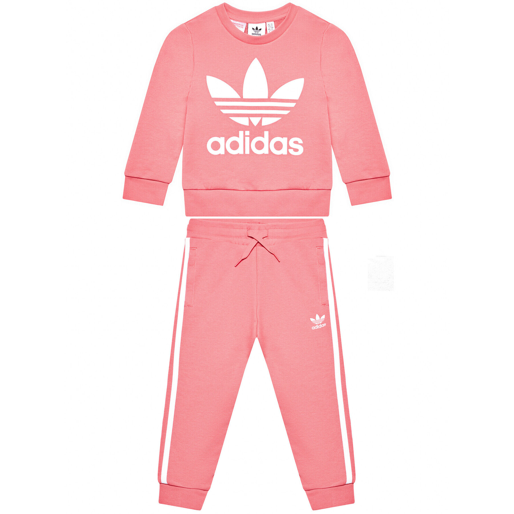 adidas Trening Crew Set GN8206 Roz Standardt Fit - Pled.ro