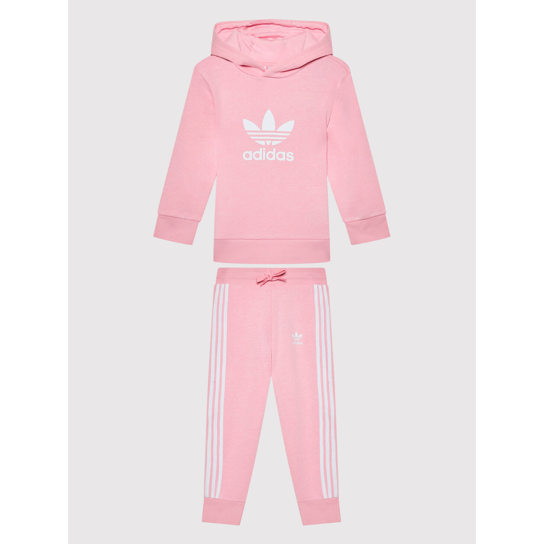 adidas Trening Hoodie HE4673 Roz Regular Fit - Pled.ro