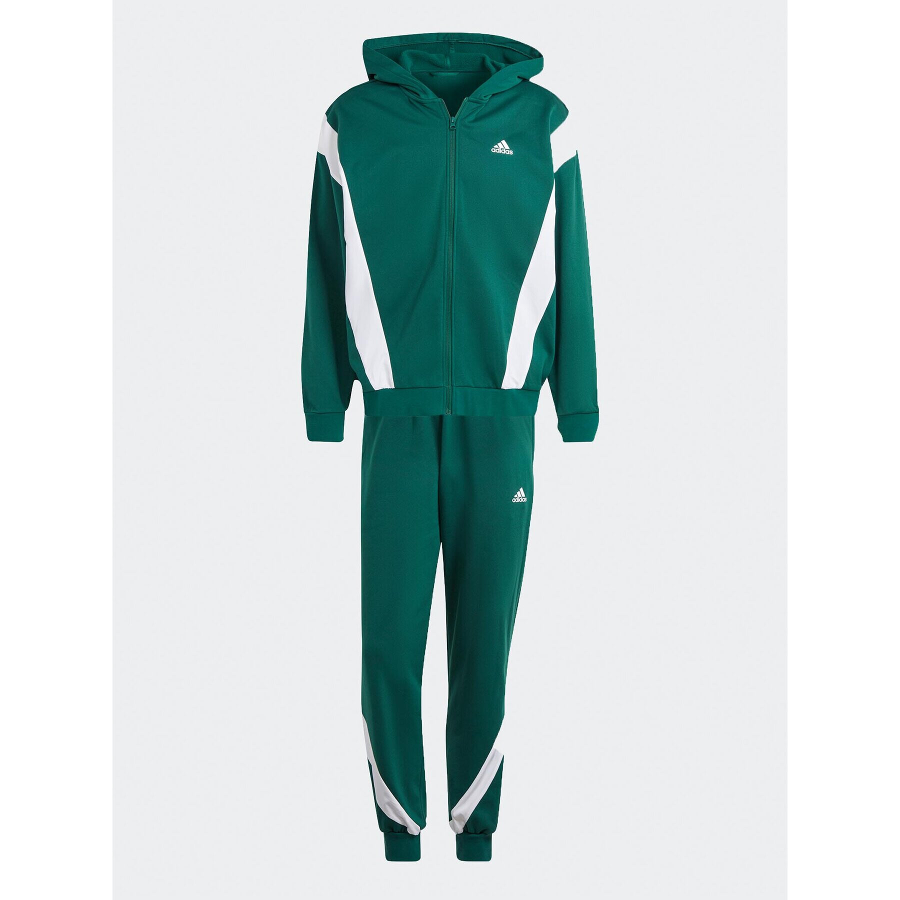 adidas Trening Sportswear Fleece IJ6068 Verde Regular Fit - Pled.ro