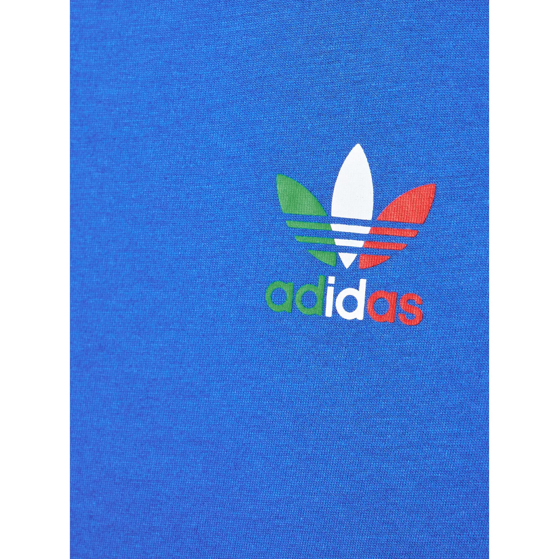 adidas Tricou adicolor 3-Stripes HL9410 Albastru Loose Fit - Pled.ro