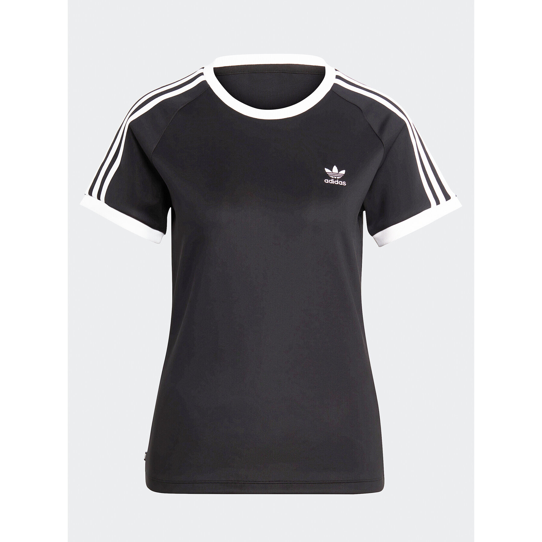 adidas Tricou adicolor Classics 3-Stripes IB7438 Negru Slim Fit - Pled.ro