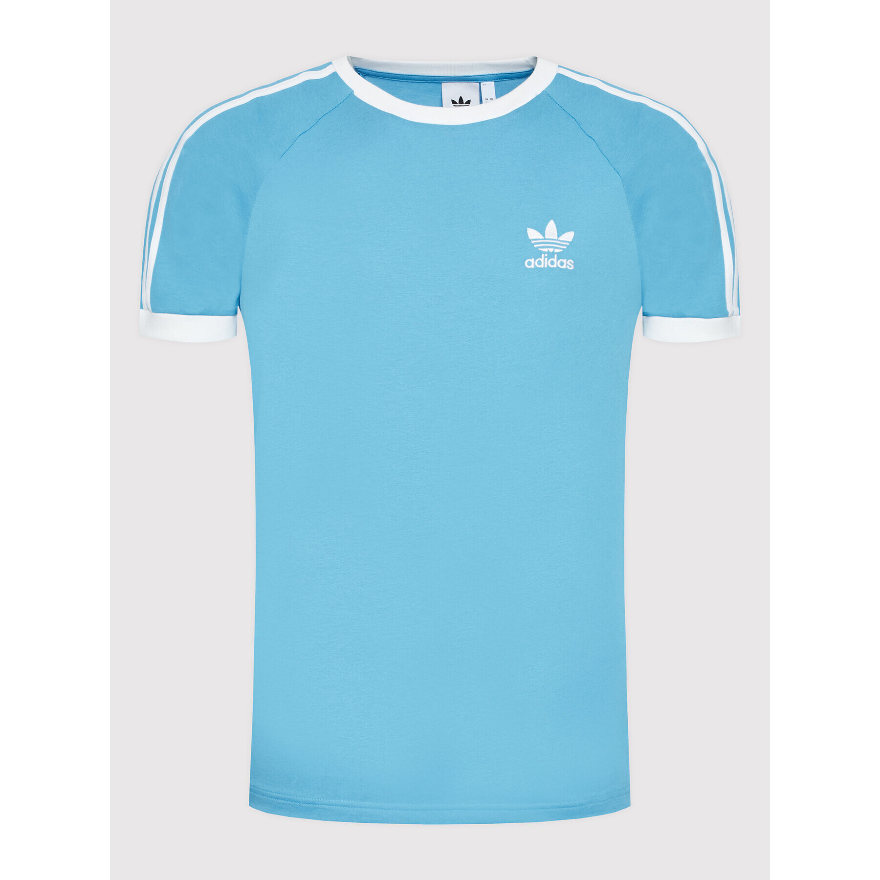 adidas Tricou adicolor Classics Trace HB9527 Albastru Slim Fit - Pled.ro