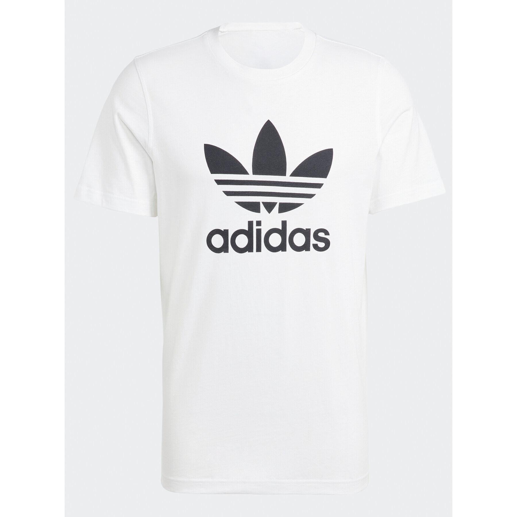 adidas Tricou Adicolor Classics Trefoil T-Shirt IA4816 Alb Regular Fit - Pled.ro