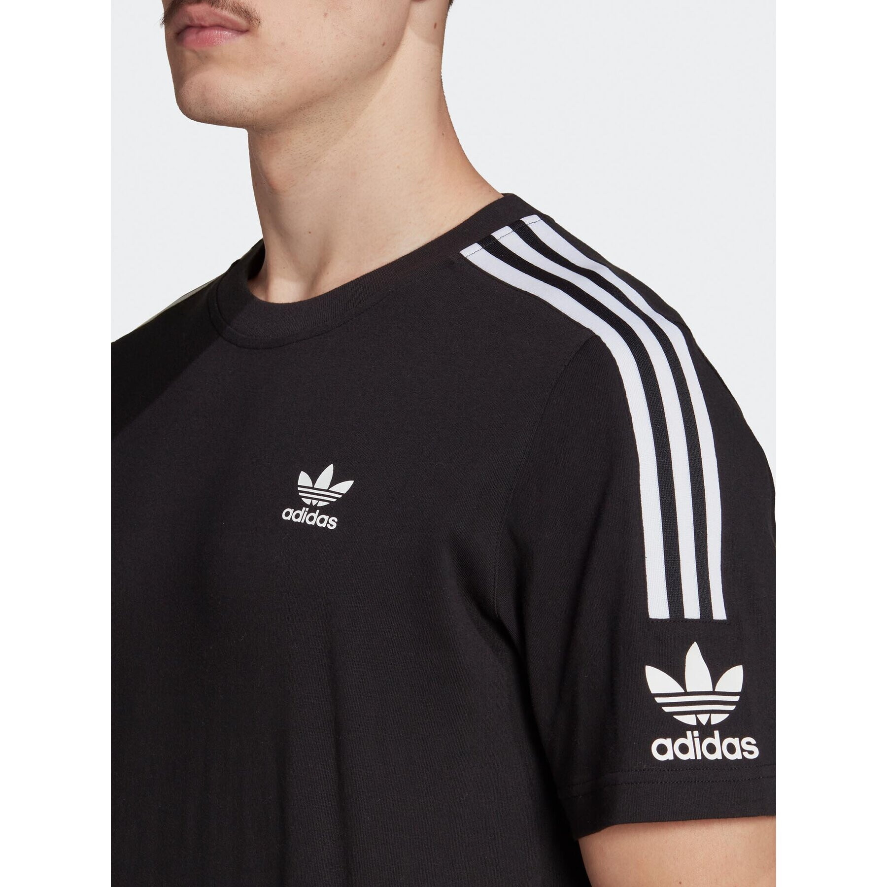 adidas Tricou adicolor Classics Trefoil T-Shirt IA6344 Negru Regular Fit - Pled.ro