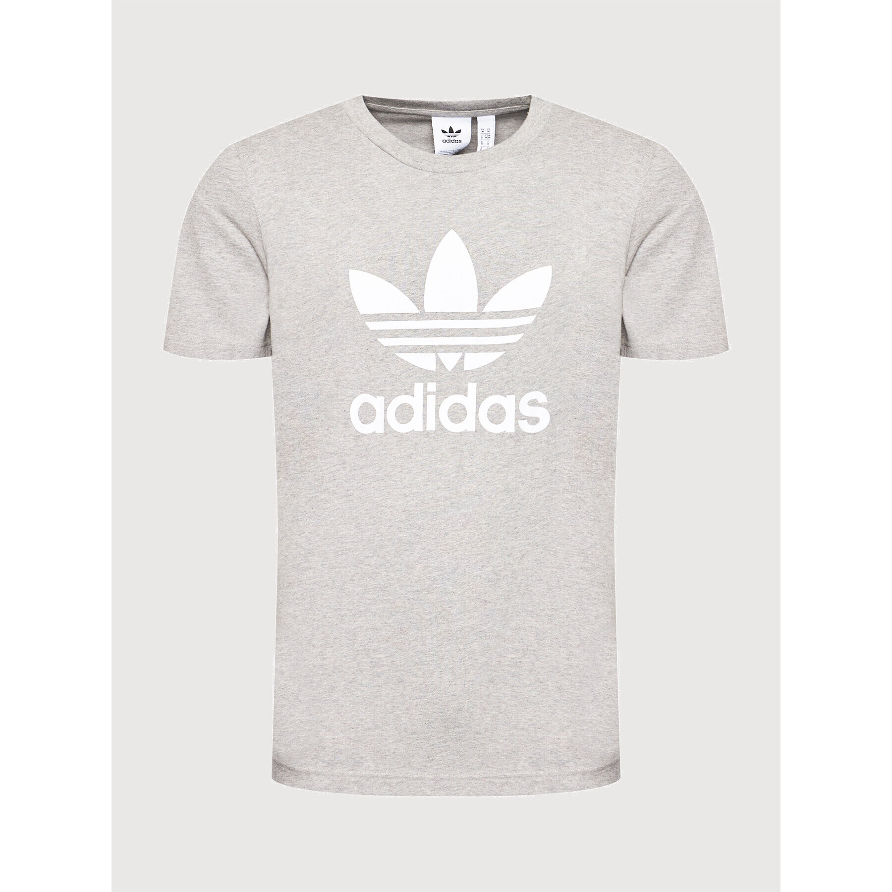 adidas Tricou adicolor Classics Trefoil H06643 Gri Regular Fit - Pled.ro