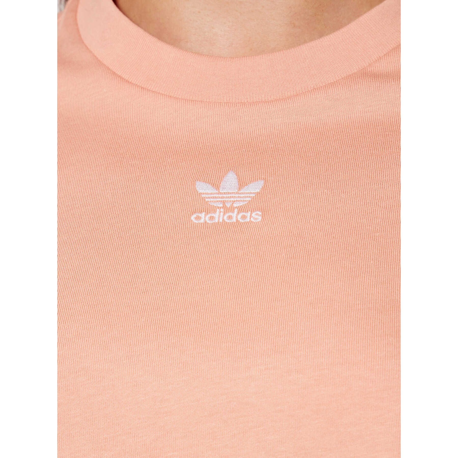 adidas Tricou adicolor Essentials Cropped H37883 Portocaliu Standard Fit - Pled.ro