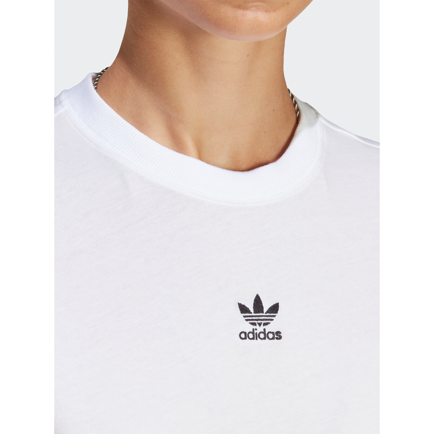 adidas Tricou Adicolor Essentials Regular T-Shirt IC1831 Alb Regular Fit - Pled.ro