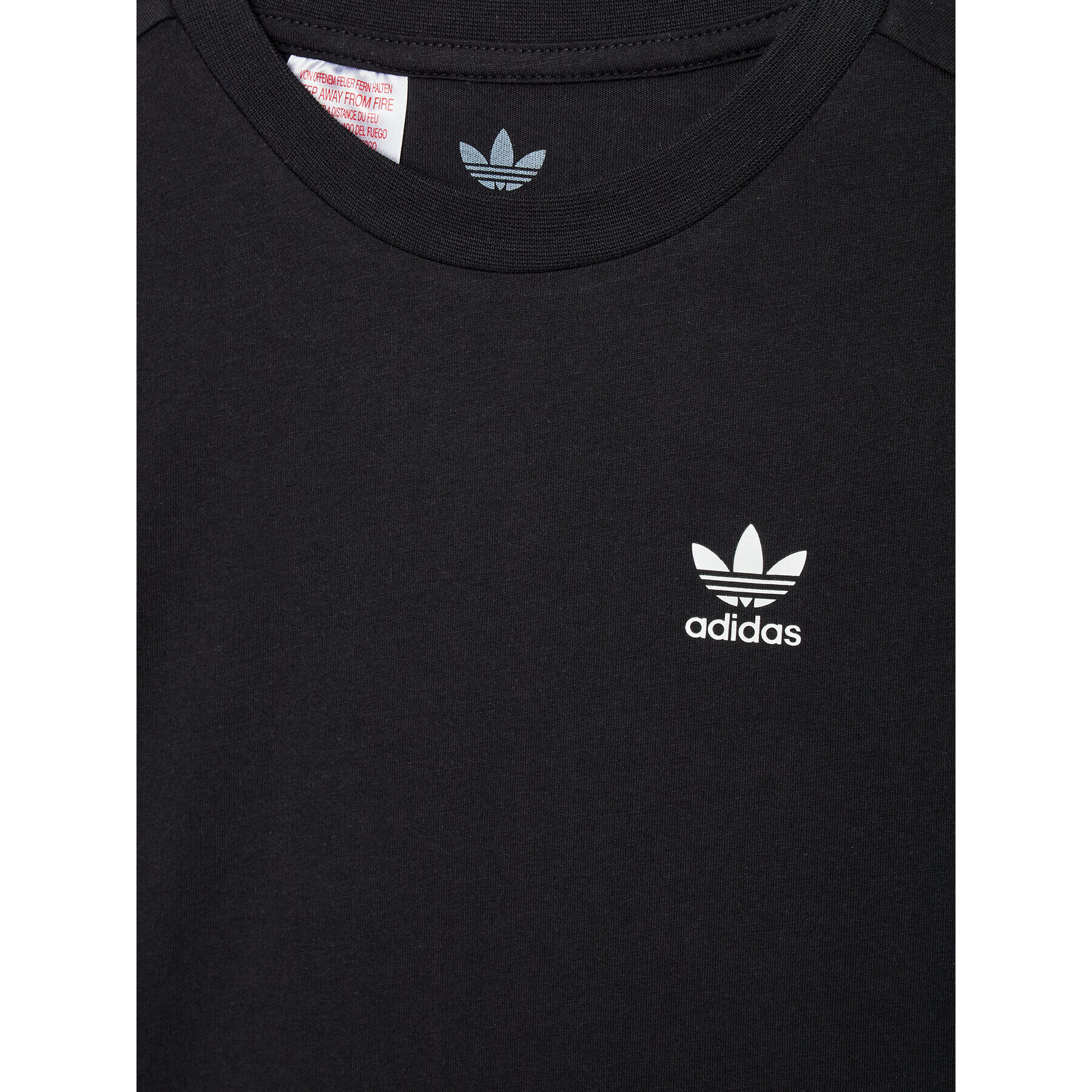 adidas Tricou adicolor HK0401 Negru Regular Fit - Pled.ro