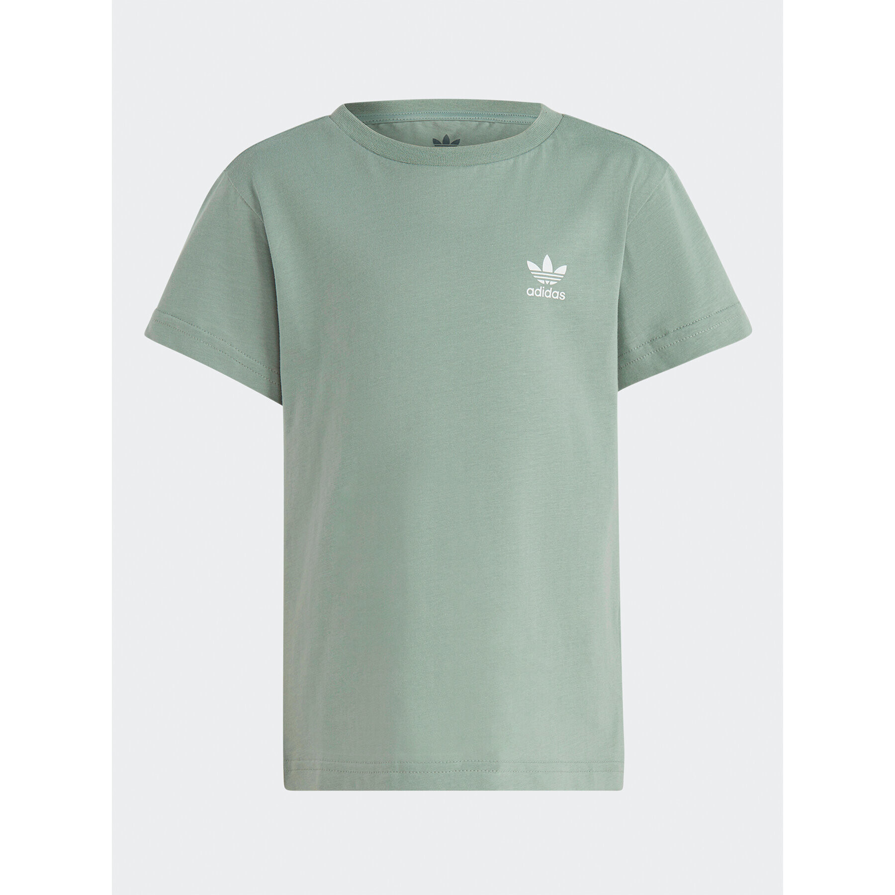 adidas Tricou Adicolor T-Shirt IB9906 Verde Regular Fit - Pled.ro