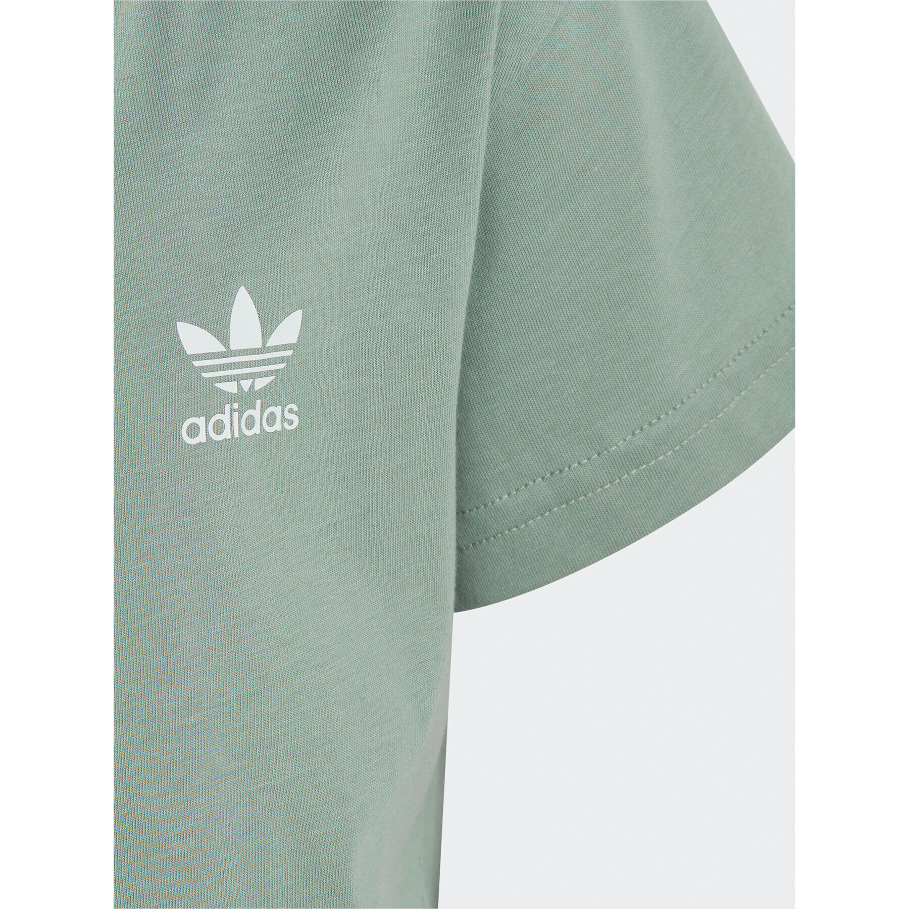 adidas Tricou Adicolor T-Shirt IB9906 Verde Regular Fit - Pled.ro