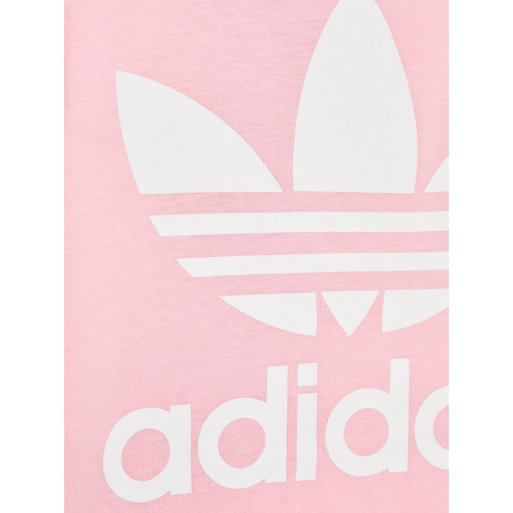 adidas Tricou adicolor Trefoil HC1974 Roz Regular Fit - Pled.ro