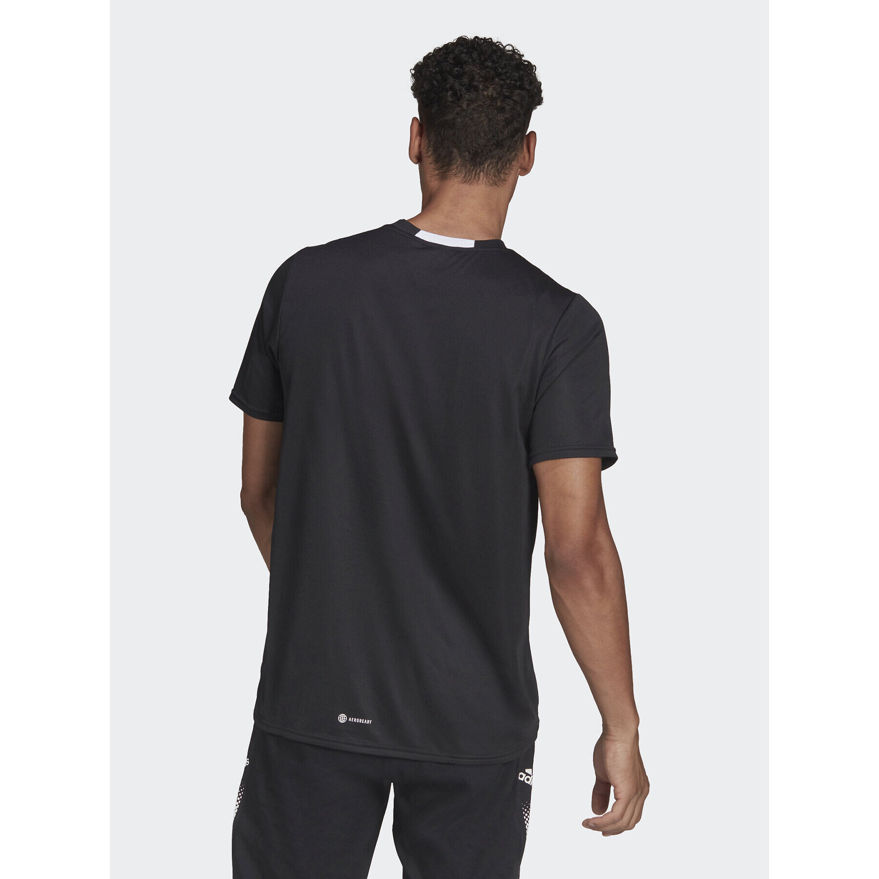 adidas Tricou AEROREADY Designed for Movement T-Shirt HF7214 Negru Regular Fit - Pled.ro