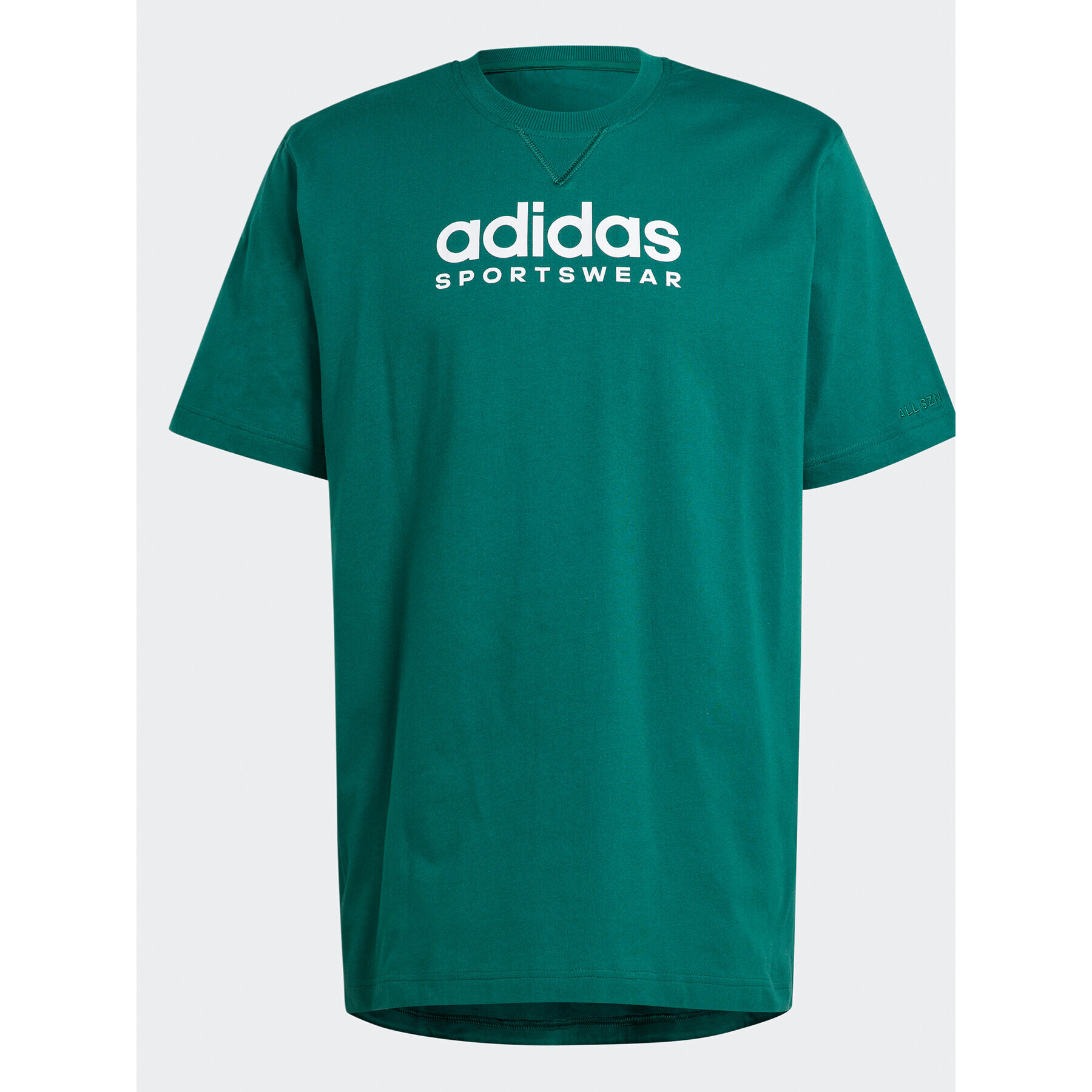 adidas Tricou All SZN Graphic IJ9434 Verde Loose Fit - Pled.ro