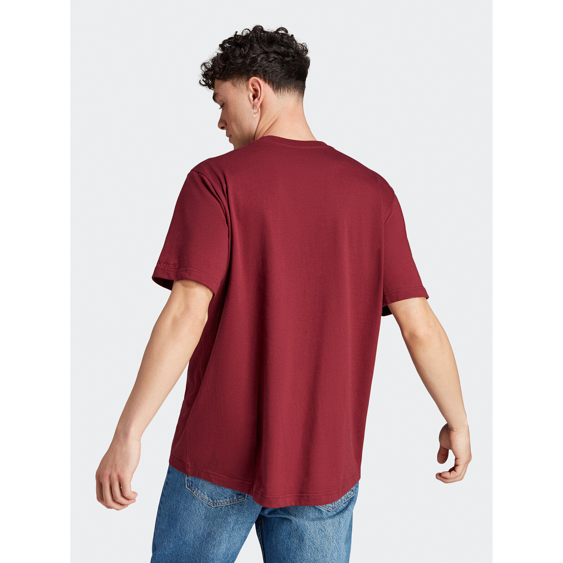 adidas Tricou ALL SZN IL9022 Roșu Loose Fit - Pled.ro