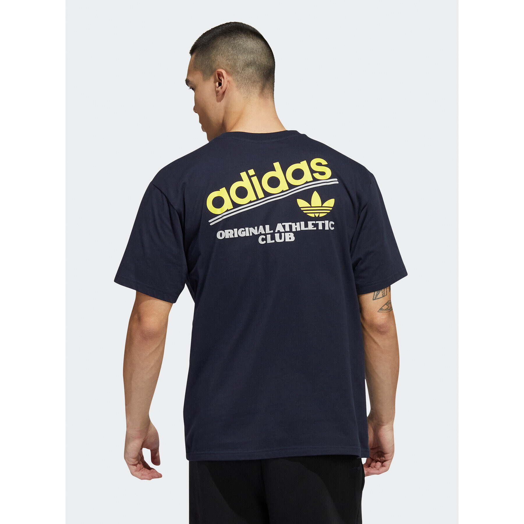 adidas Tricou Athletic Club HI2972 Bleumarin Regular Fit - Pled.ro