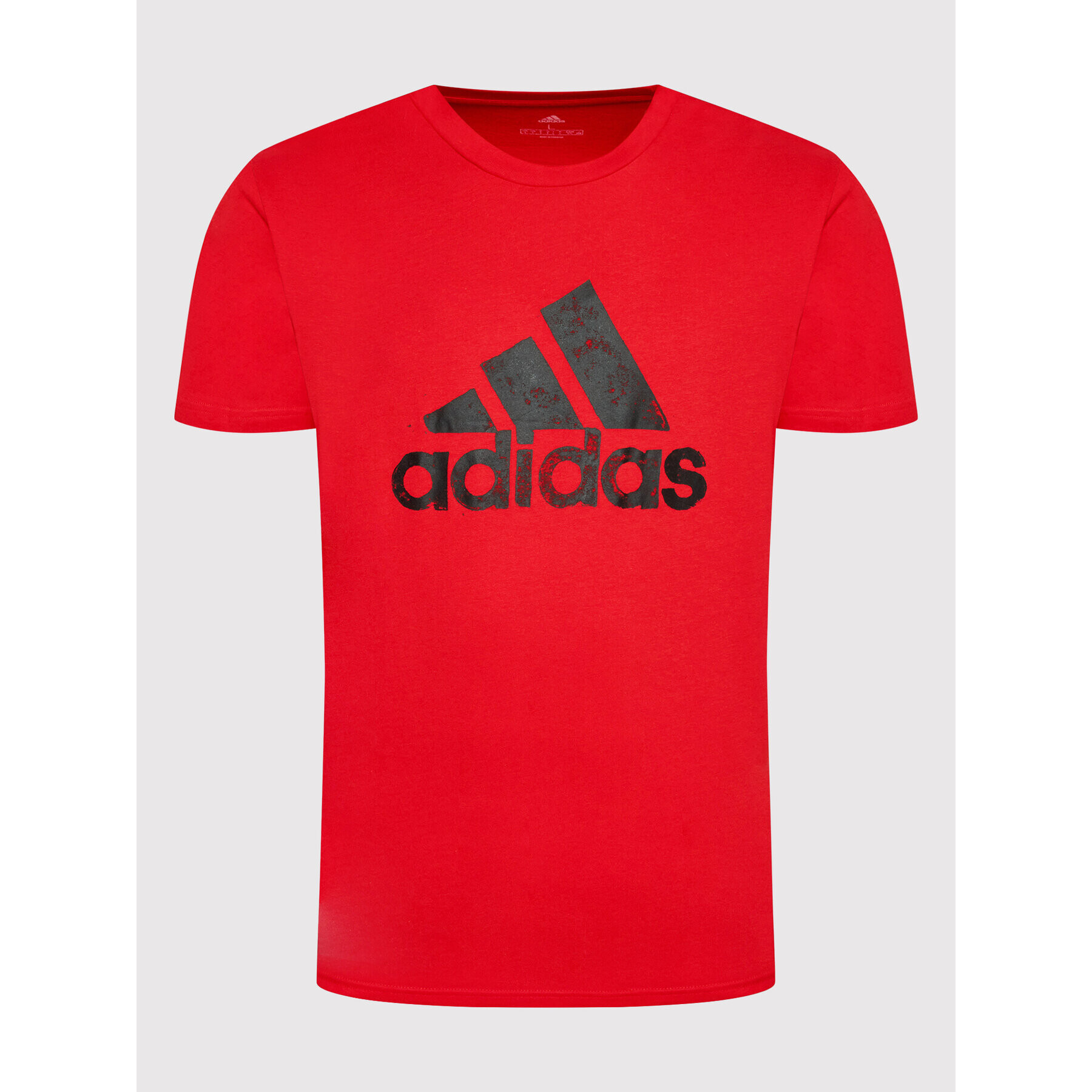 adidas Tricou Brush HE4796 Roșu Regular Fit - Pled.ro