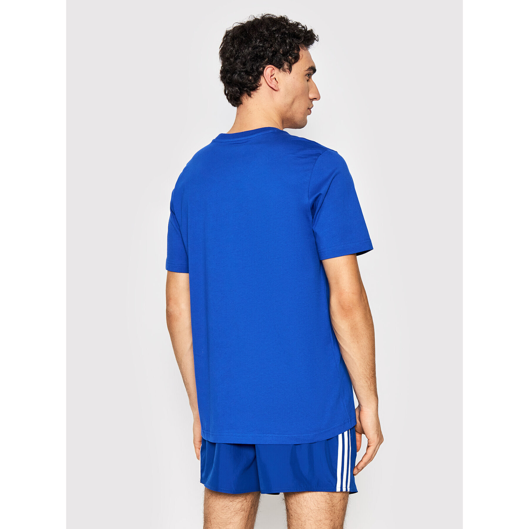 adidas Tricou Camiseta GL2876 Albastru Regular Fit - Pled.ro