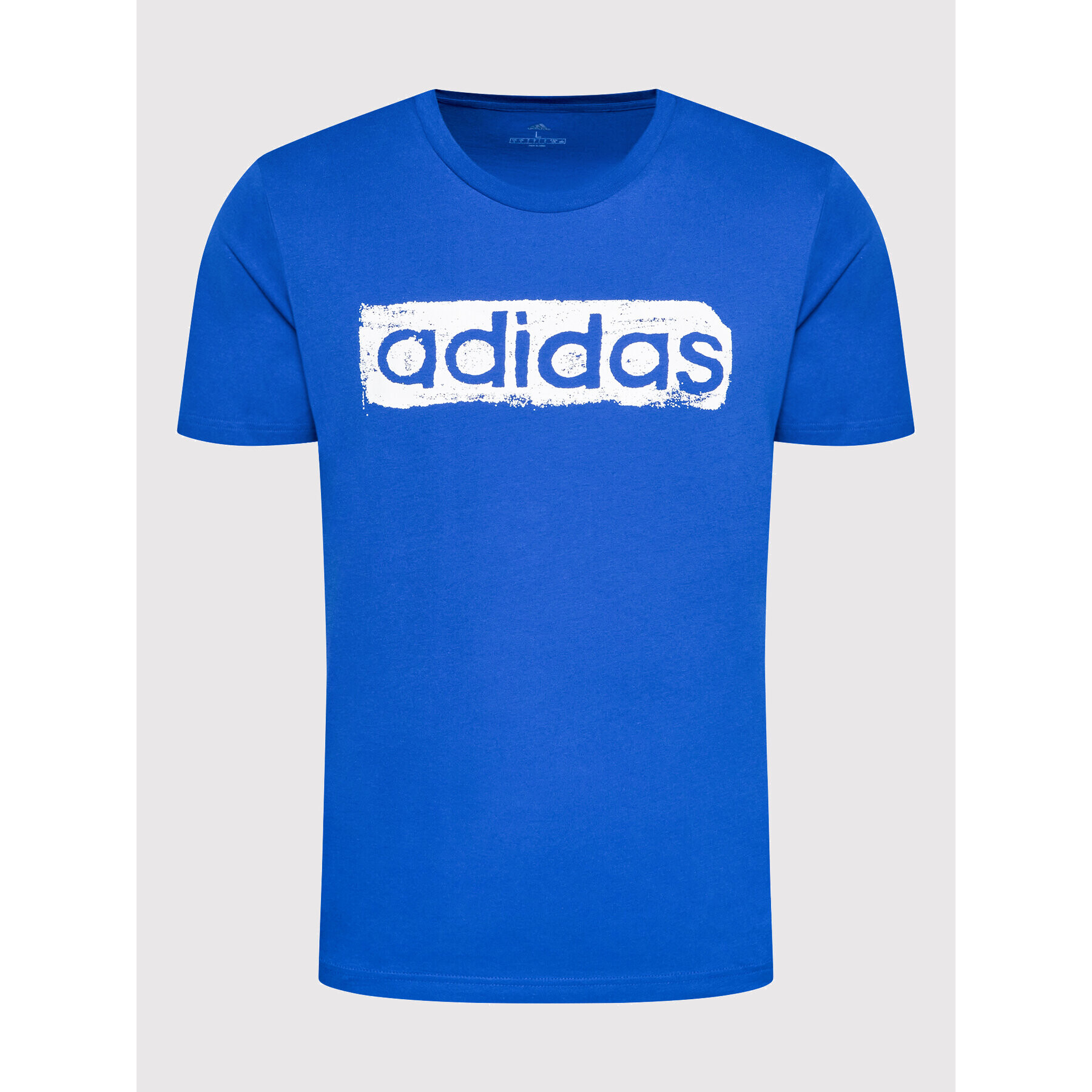 adidas Tricou Camiseta GL2876 Albastru Regular Fit - Pled.ro