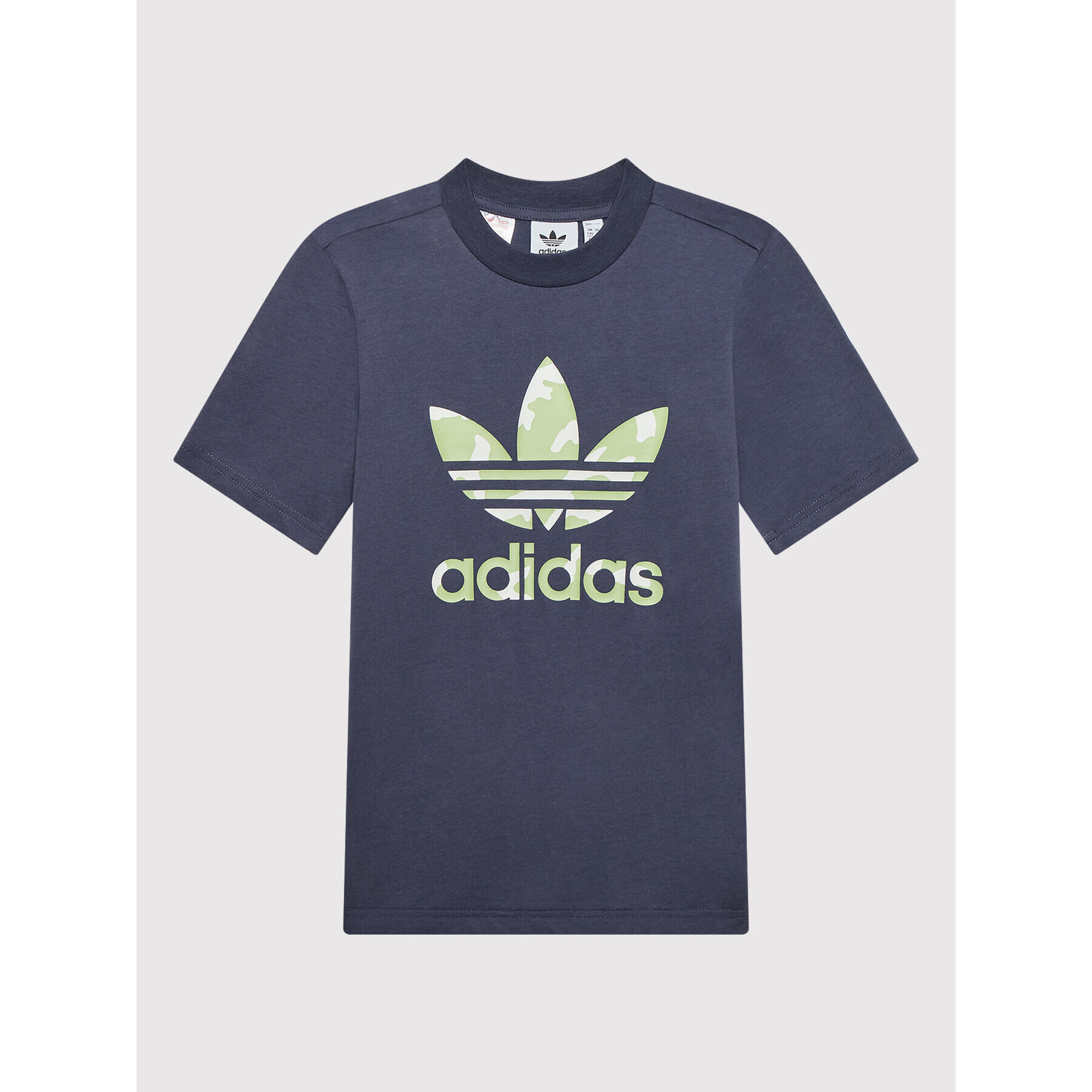 adidas Tricou Camo Graphic HF7452 Bleumarin Regular Fit - Pled.ro