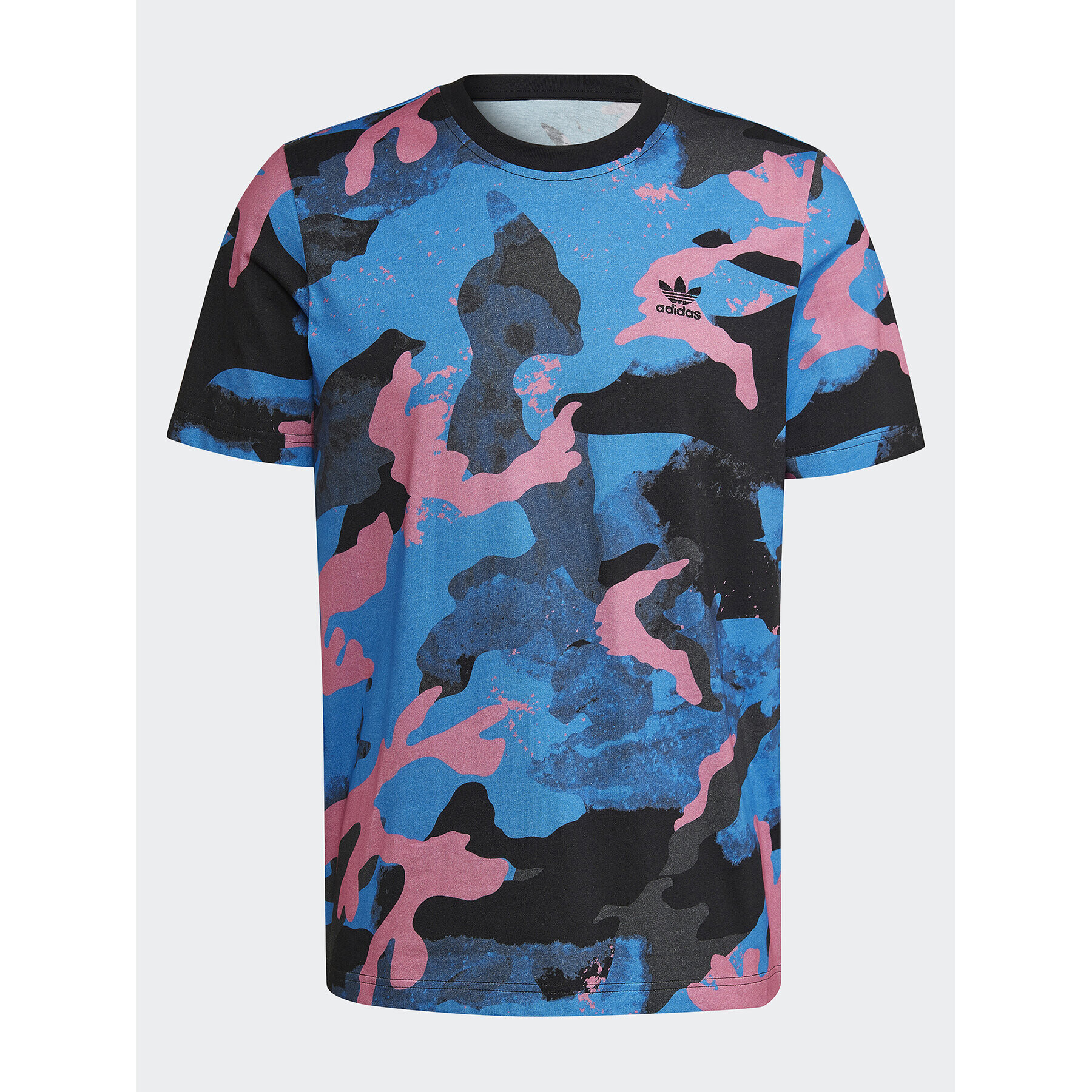 adidas Tricou Camo Series Allover Print HK2799 Colorat Regular Fit - Pled.ro