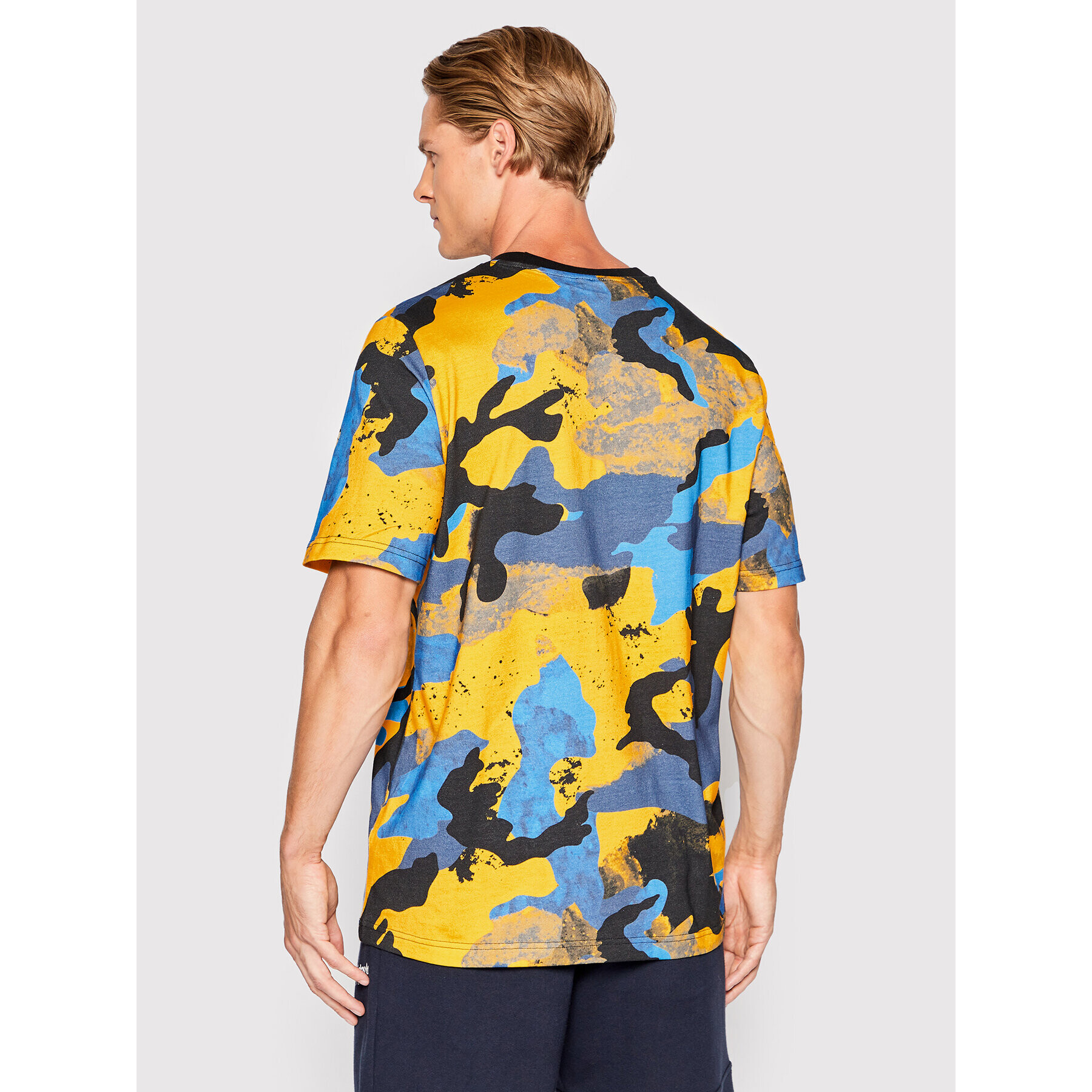 adidas Tricou Camo Series Allover Print HK2801 Colorat Regular Fit - Pled.ro