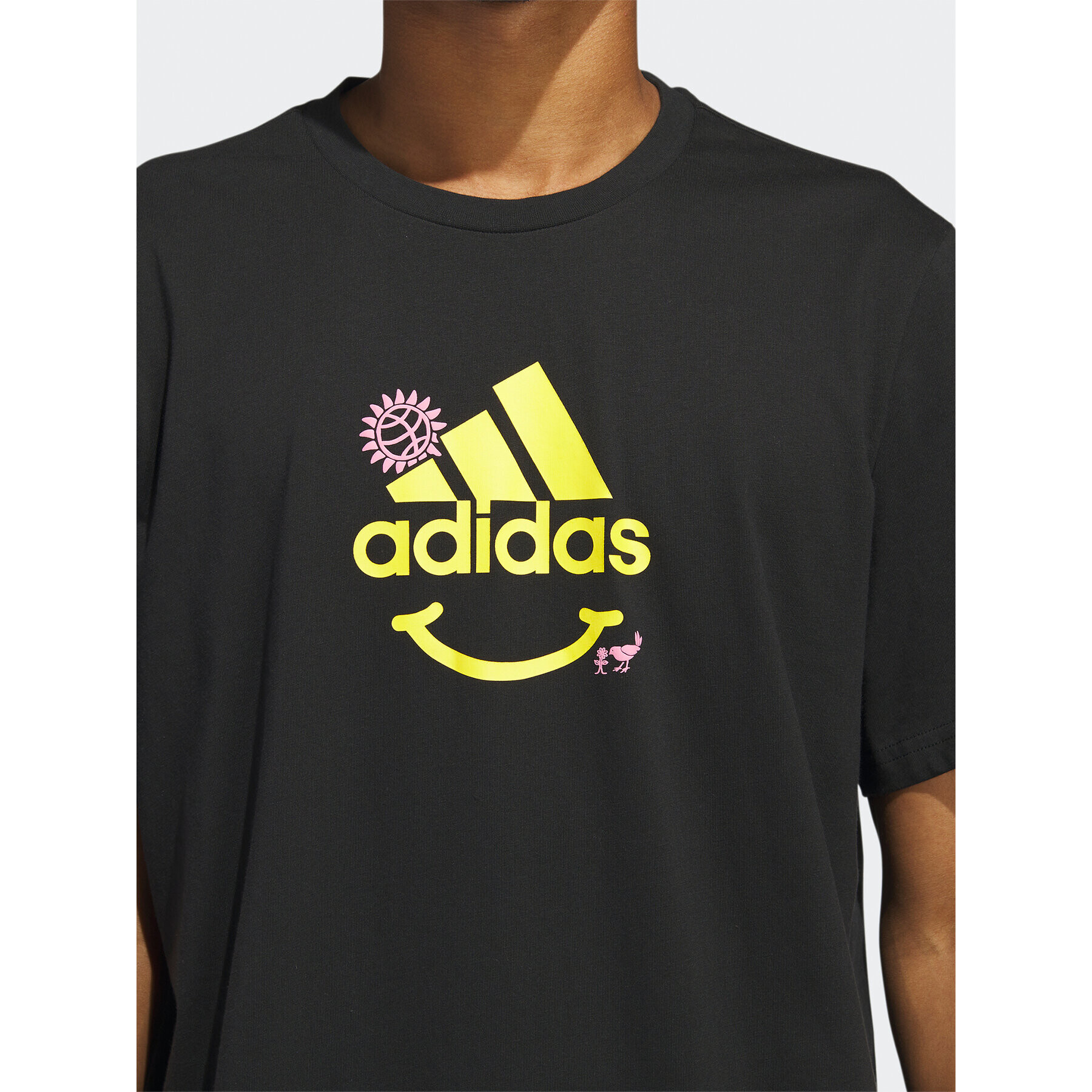 adidas Tricou Change Through Sports Graphic IC1674 Negru Regular Fit - Pled.ro