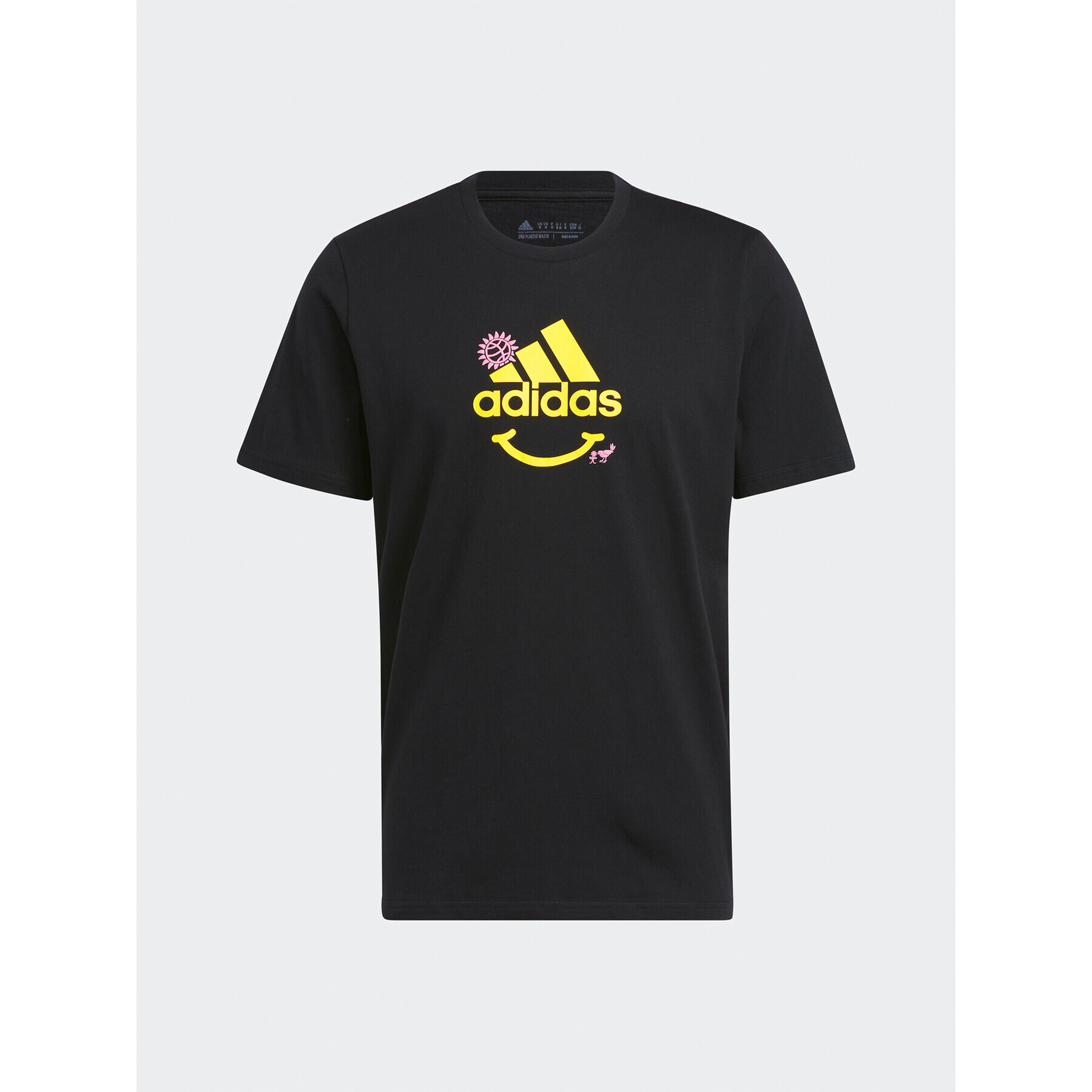 adidas Tricou Change Through Sports Graphic IC1674 Negru Regular Fit - Pled.ro