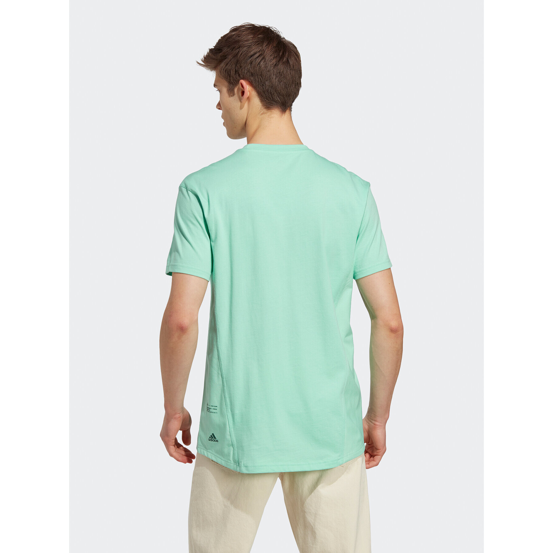 adidas Tricou City Escape T-Shirt IC9726 Verde Regular Fit - Pled.ro