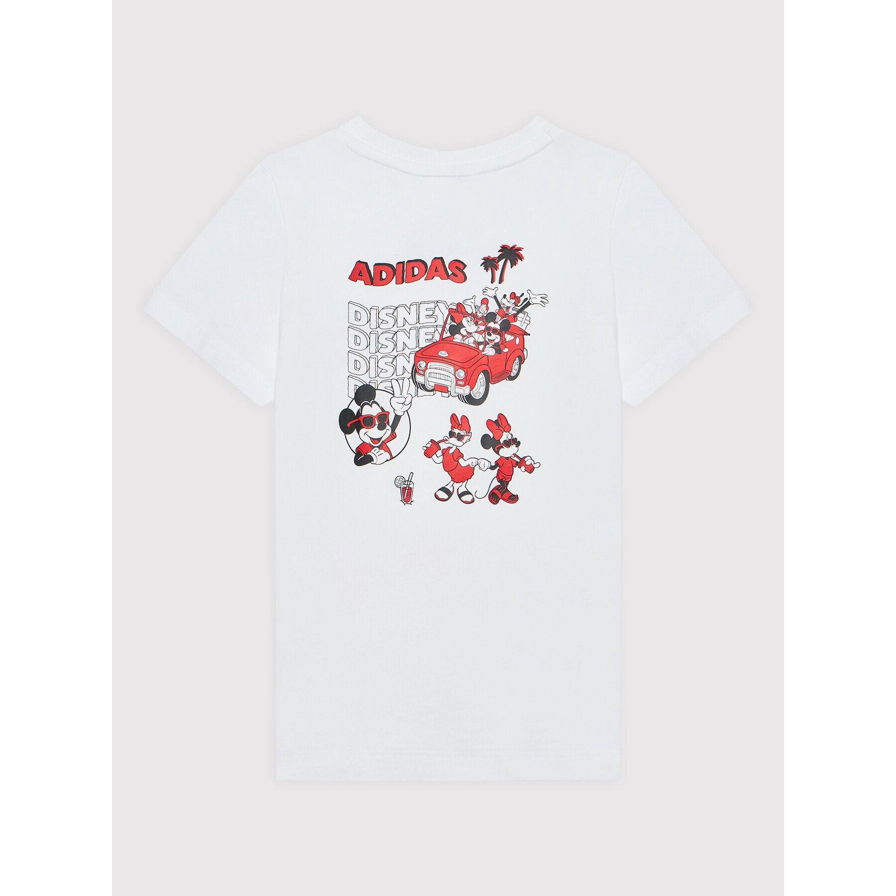 adidas Tricou Disney Mickey And Friends HF7523 Alb Regular Fit - Pled.ro