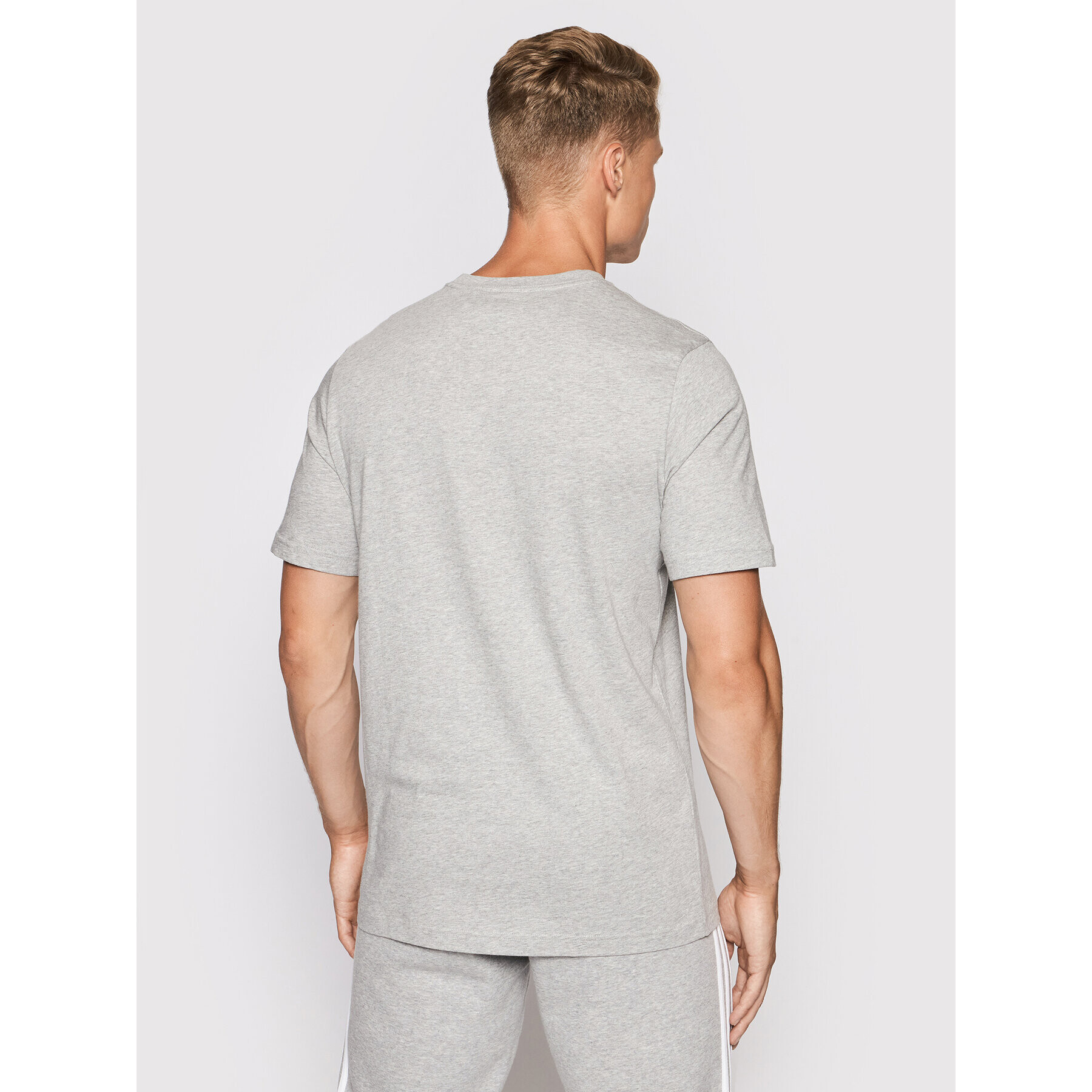 adidas Tricou Essential Tee GN3414 Gri Standard Fit - Pled.ro