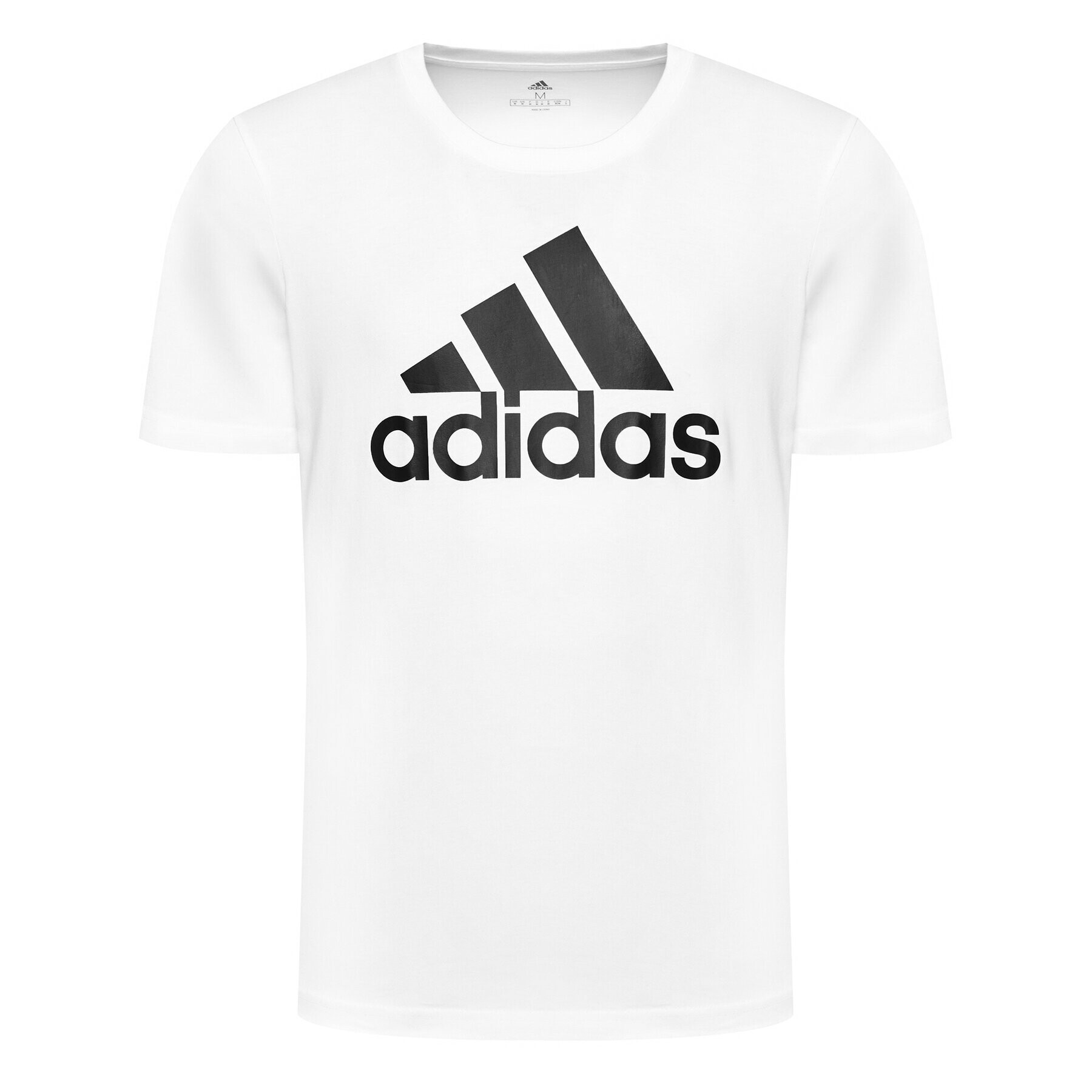 adidas Tricou Essentials Big Logo GK9121 Alb Regular Fit - Pled.ro