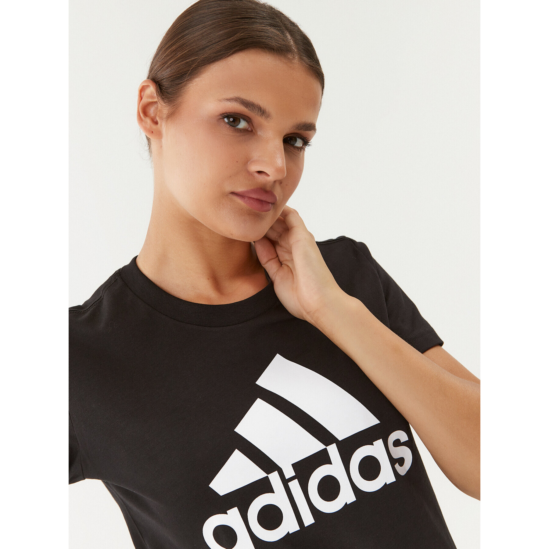 adidas Tricou Essentials Logo GL0722 Negru Regular Fit - Pled.ro