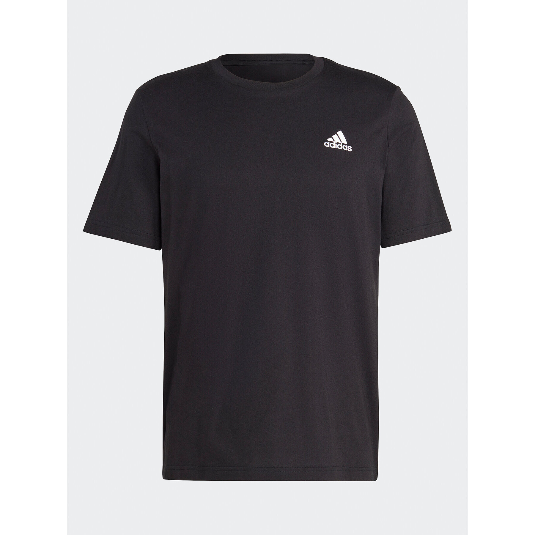 adidas Tricou Essentials Single Jersey Embroidered Small Logo T-Shirt IC9282 Negru Regular Fit - Pled.ro