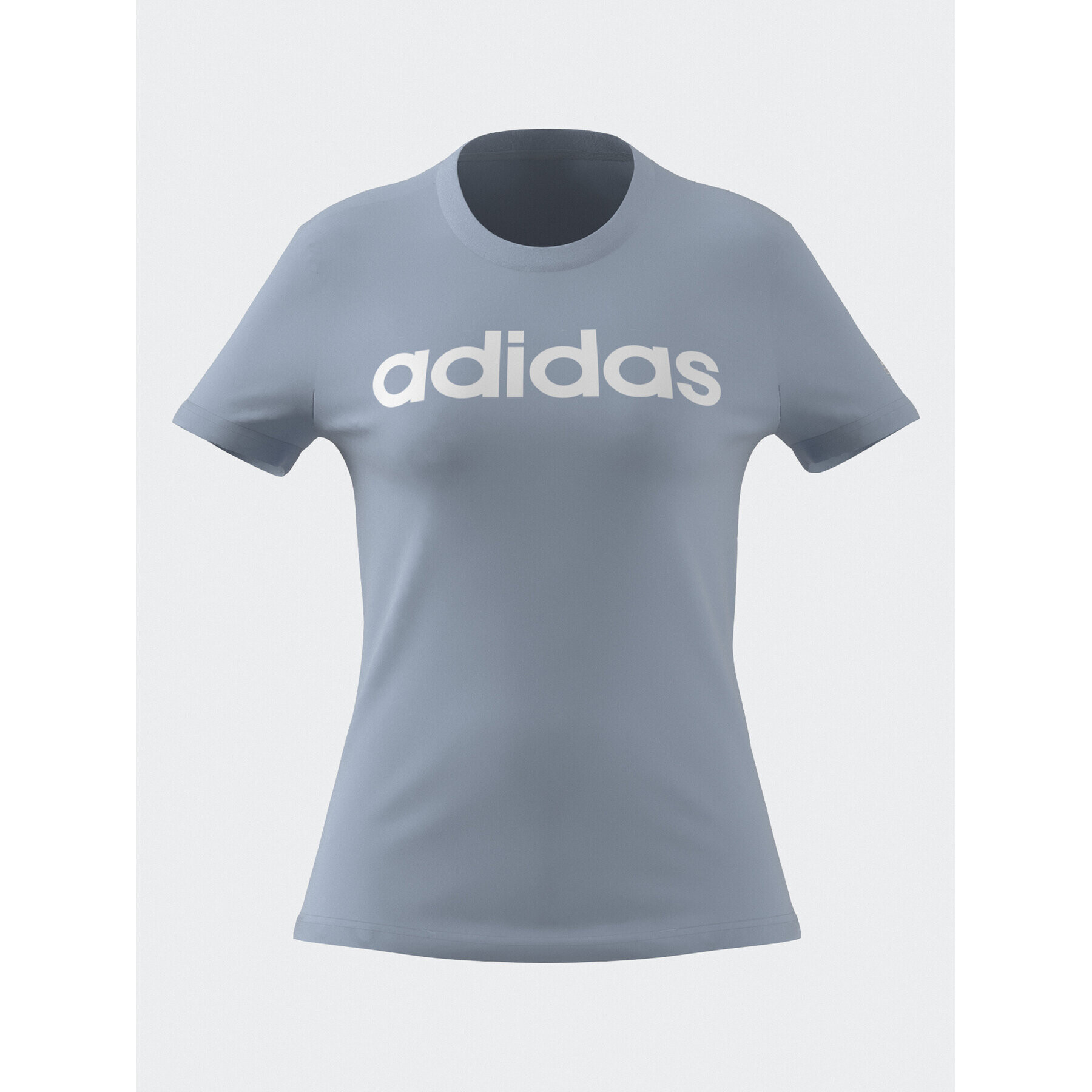 adidas Tricou Essentials Slim Logo T-Shirt IM2832 Albastru Slim Fit - Pled.ro