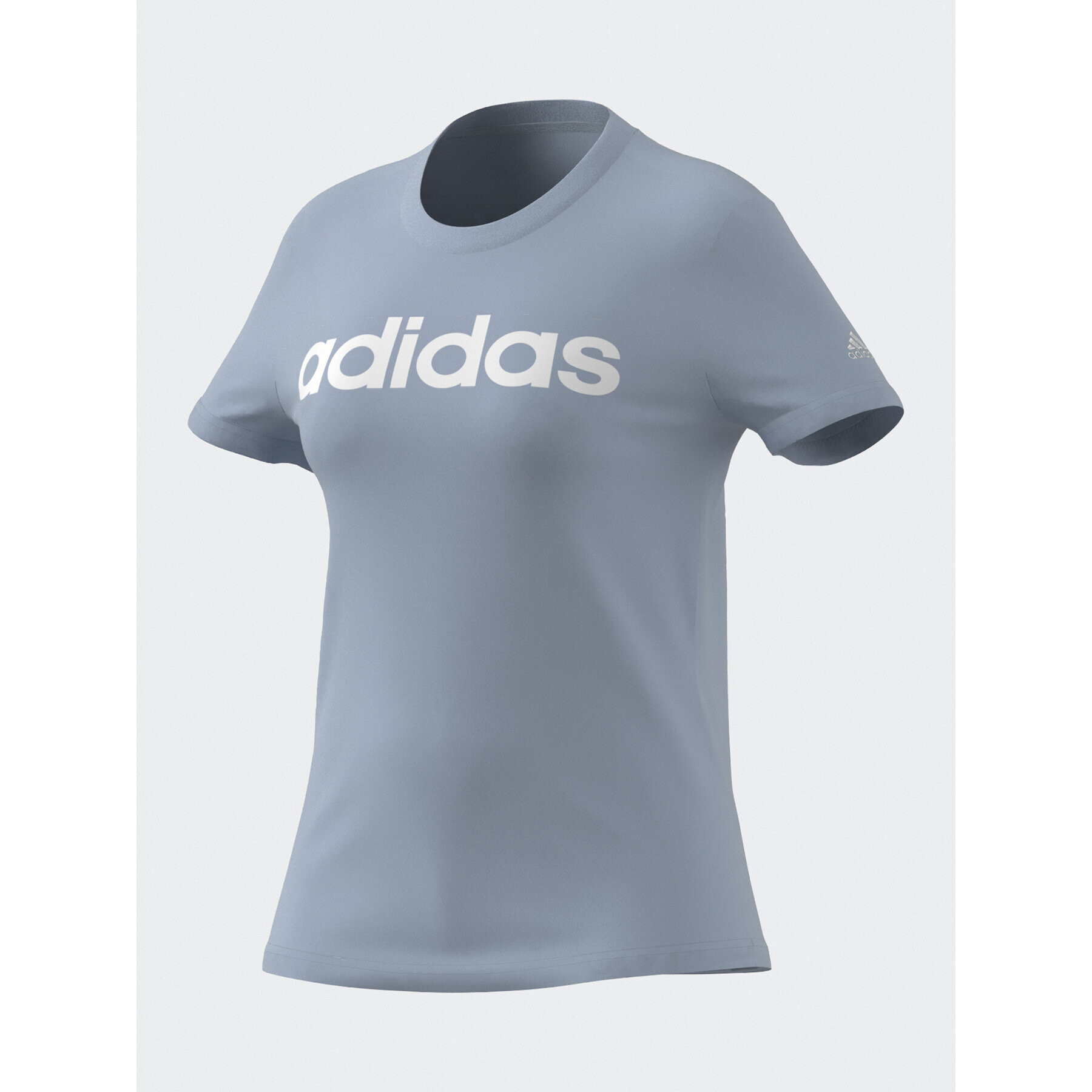 adidas Tricou Essentials Slim Logo T-Shirt IM2832 Albastru Slim Fit - Pled.ro