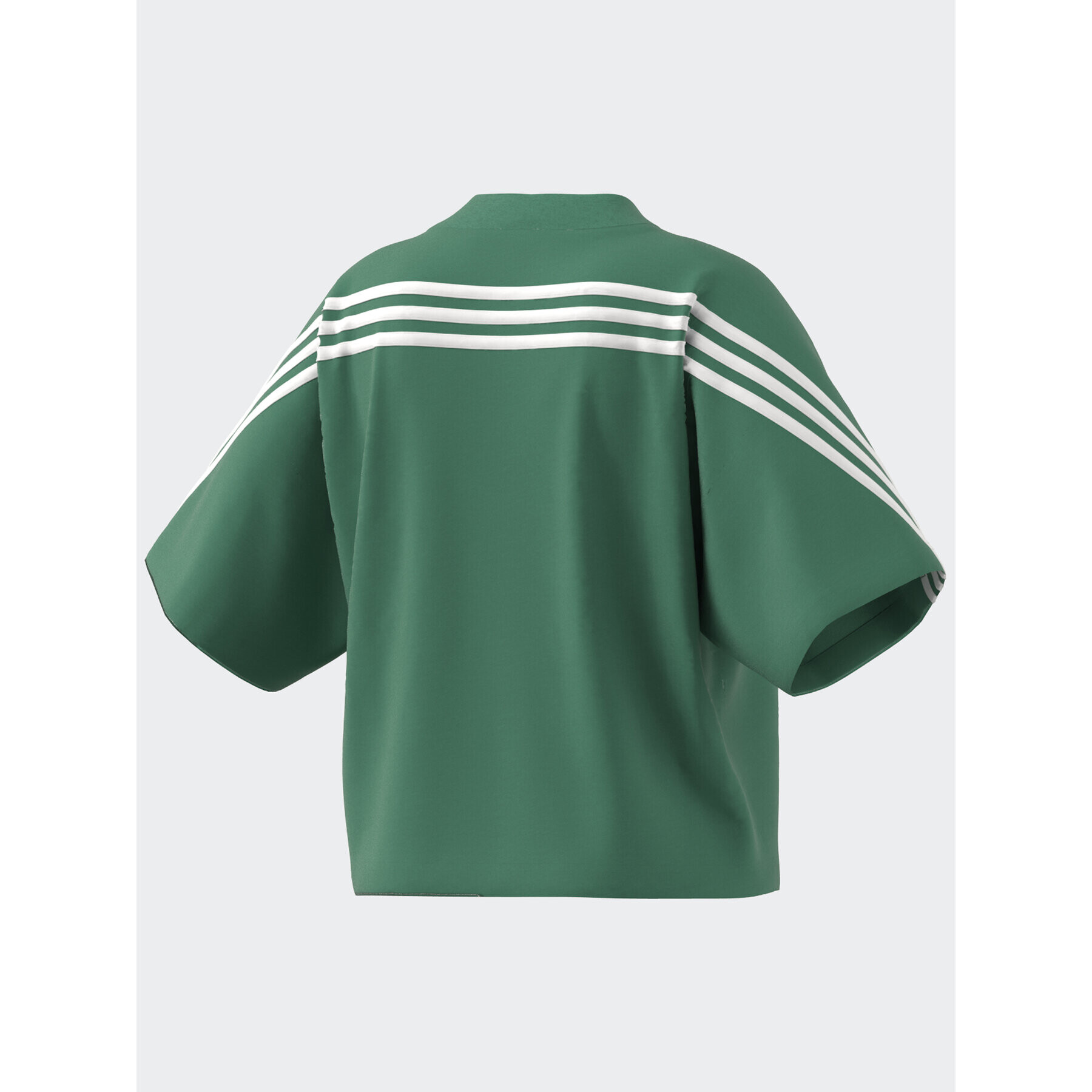 adidas Tricou Future Icons 3-Stripes T-Shirt IB8522 Verde Loose Fit - Pled.ro