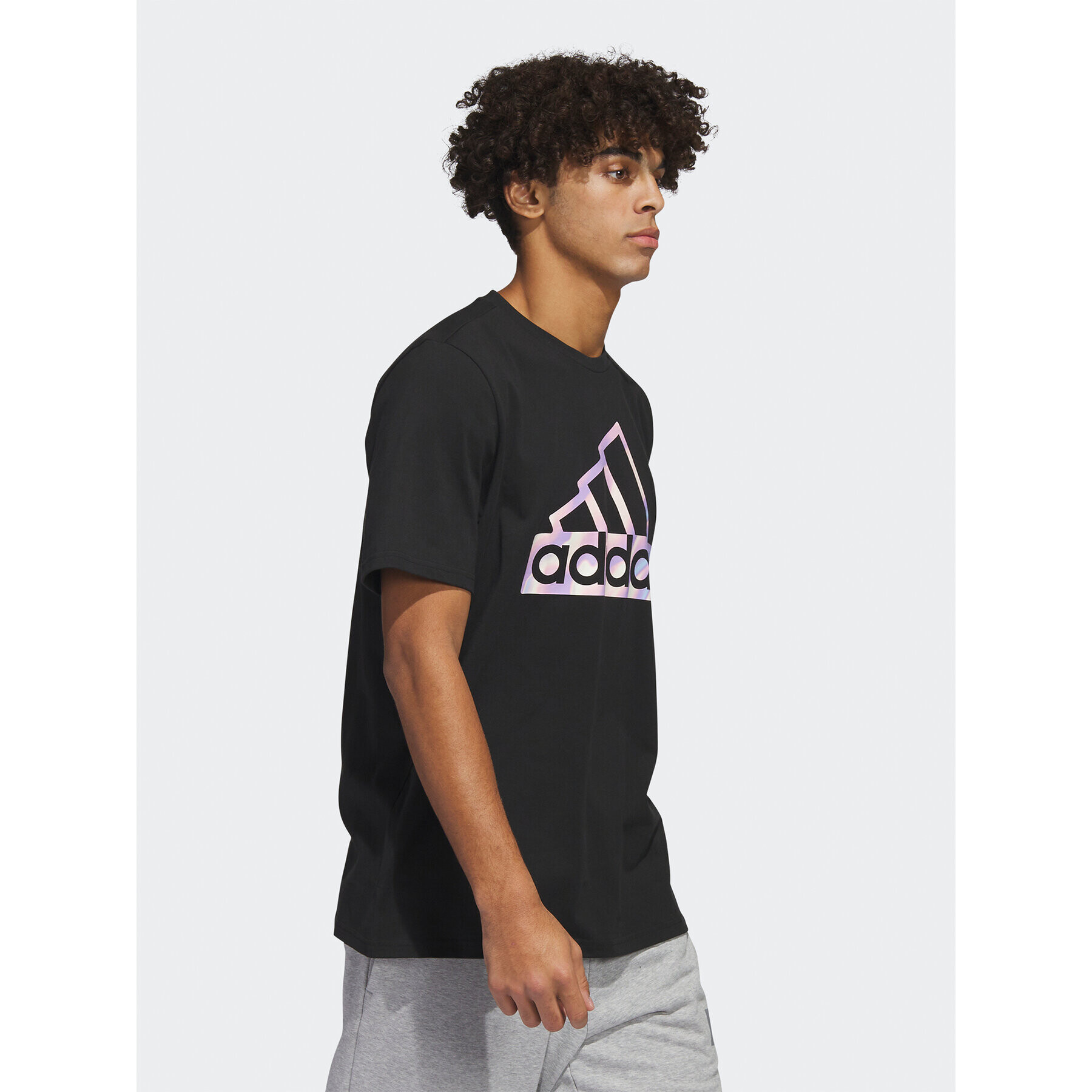 adidas Tricou Future Icons Graphic Short Sleeve T-Shirt H49660 Negru Regular Fit - Pled.ro