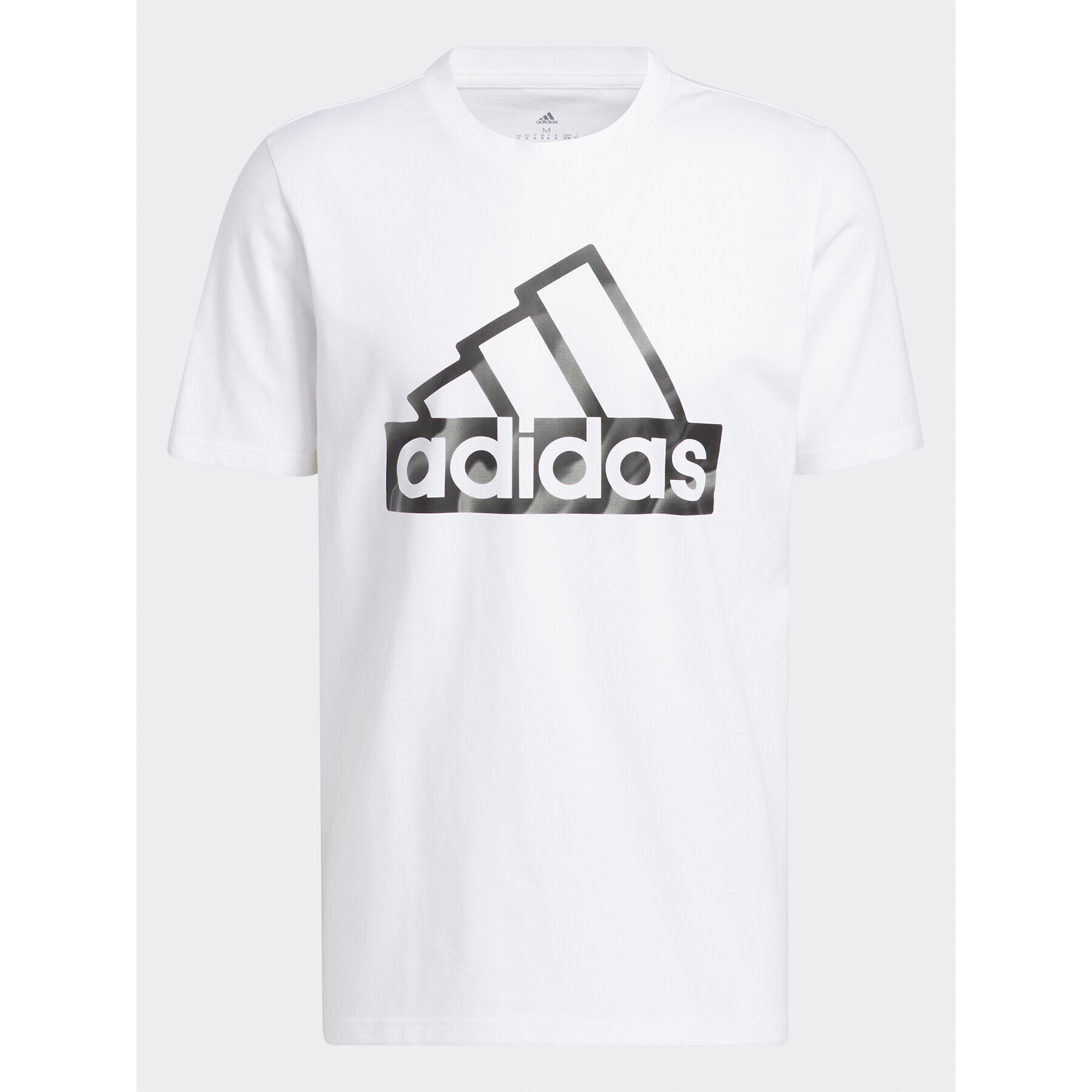 adidas Tricou Future Icons Graphic Short Sleeve T-Shirt HR3000 Alb Regular Fit - Pled.ro