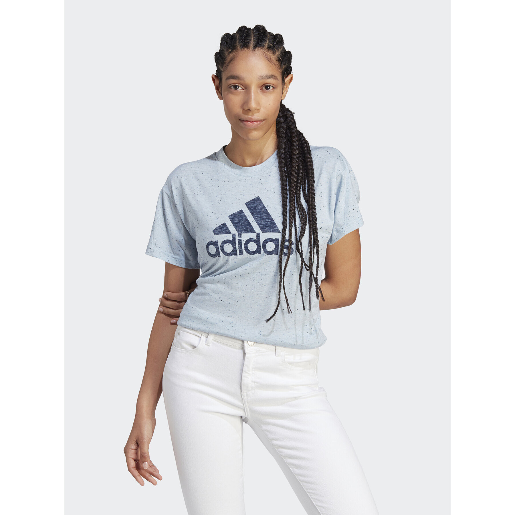 adidas Tricou Future Icons Winners 3.0 IM2418 Albastru Regular Fit - Pled.ro