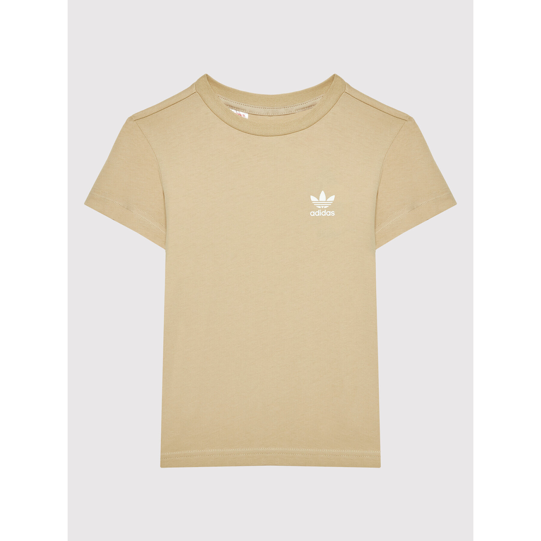 adidas Tricou HK7437 Bej Regular Fit - Pled.ro