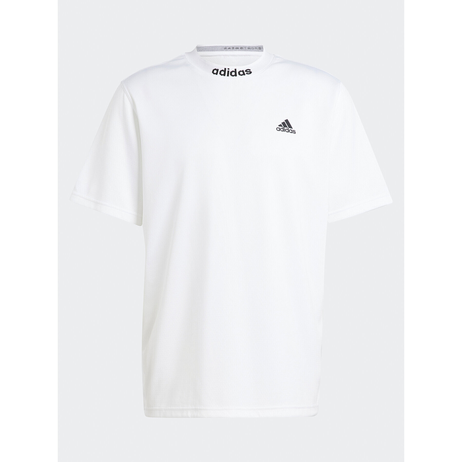 adidas Tricou HY1285 Alb Loose Fit - Pled.ro