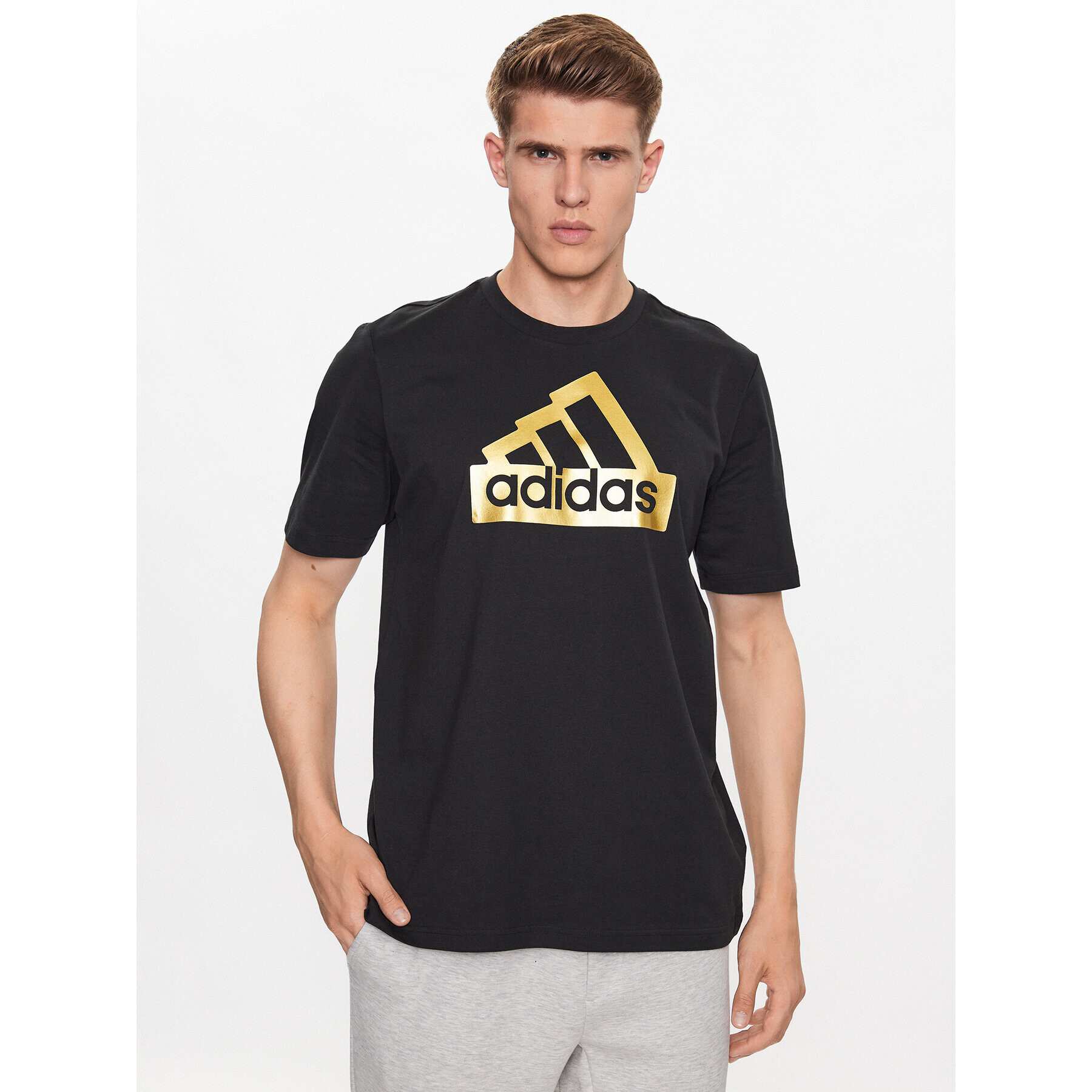 adidas Tricou II3468 Negru Regular Fit - Pled.ro