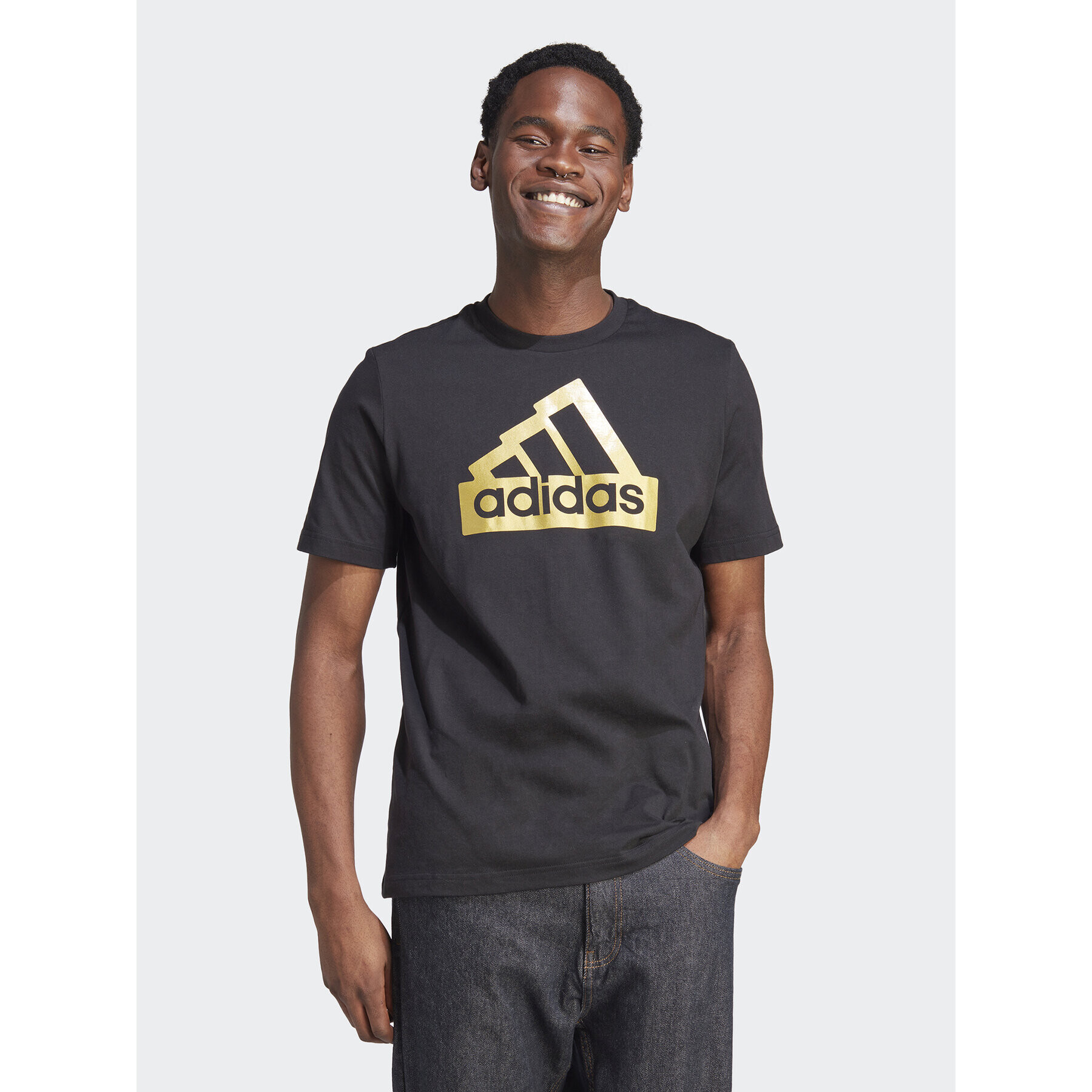 adidas Tricou II3468 Negru Regular Fit - Pled.ro