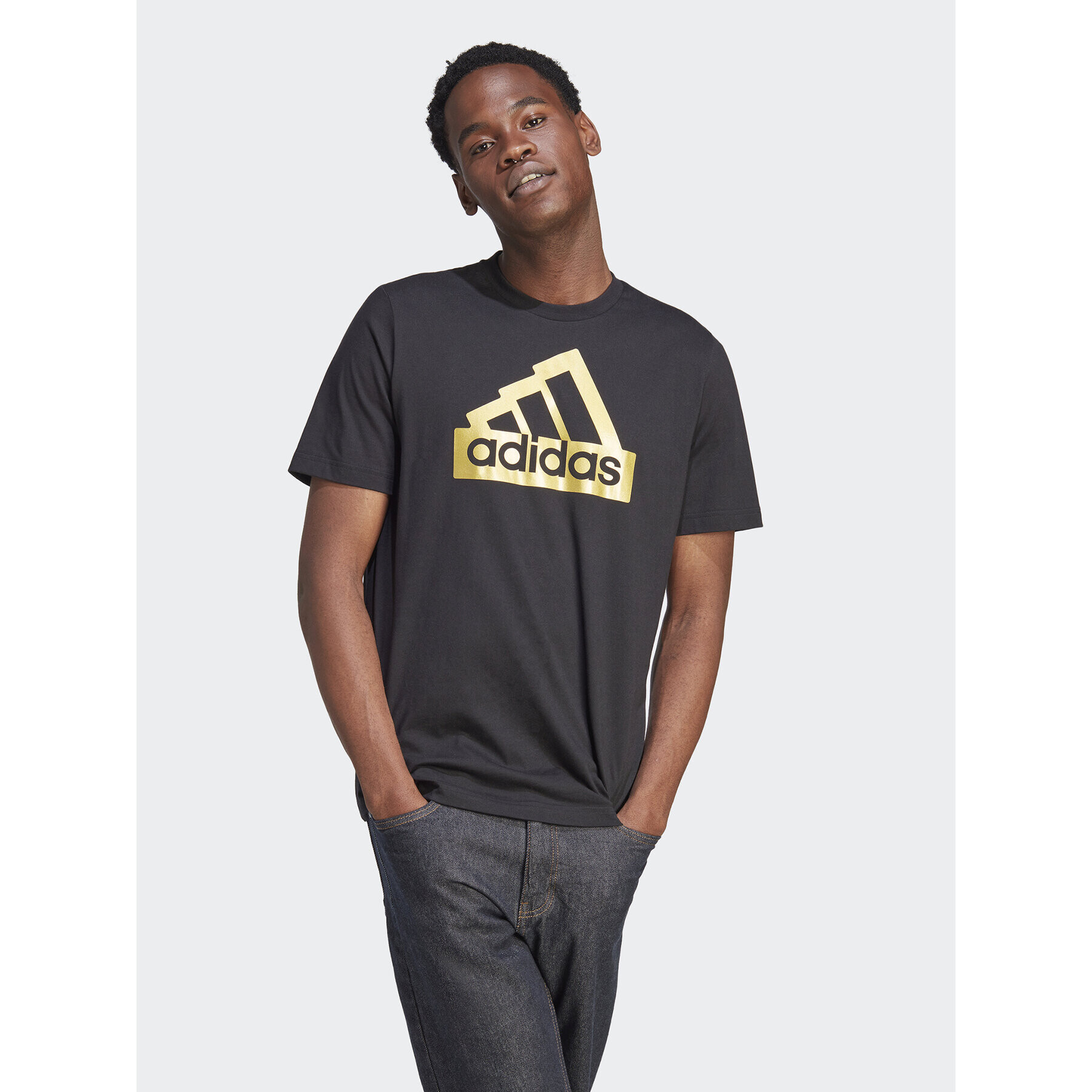 adidas Tricou II3468 Negru Regular Fit - Pled.ro