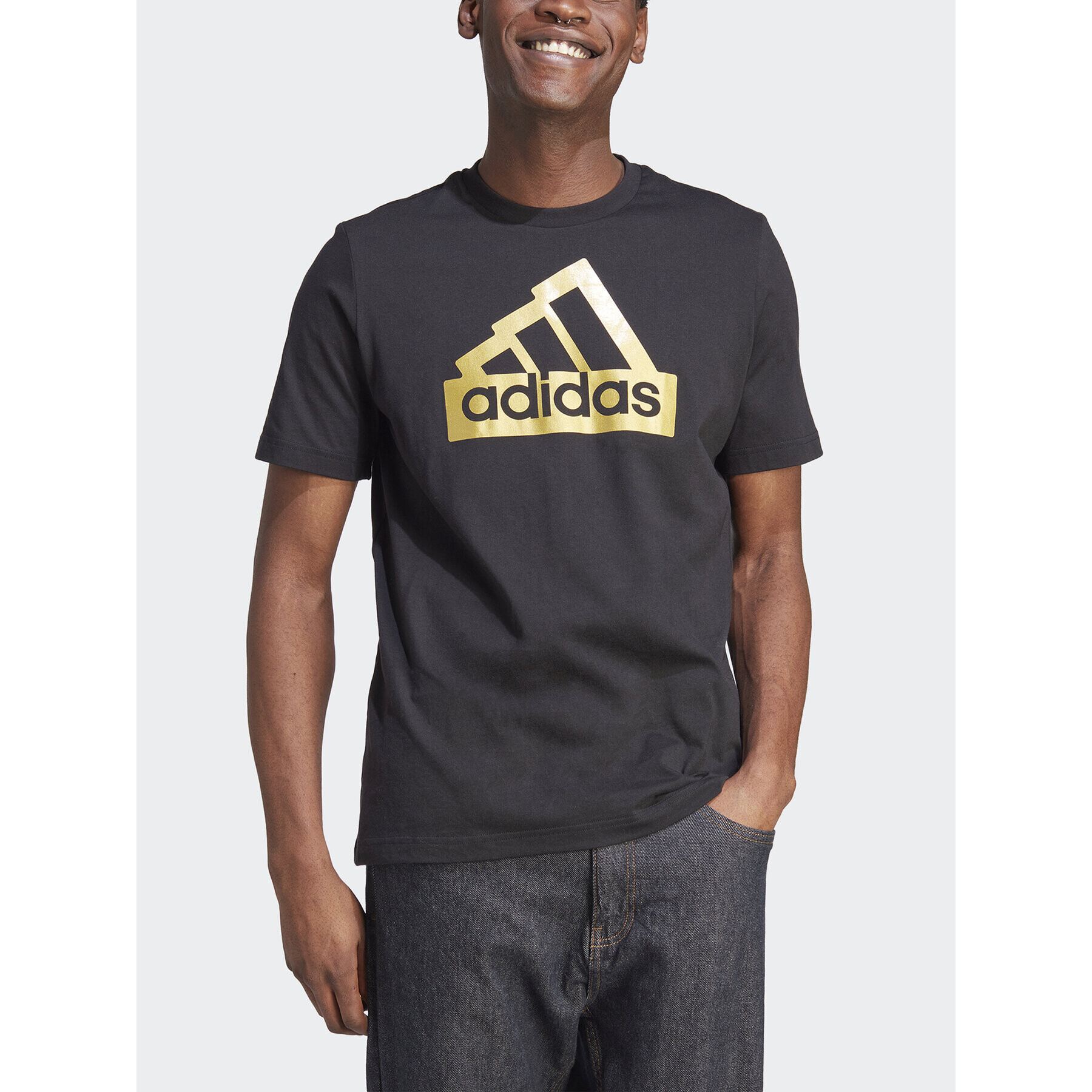 adidas Tricou II3468 Negru Regular Fit - Pled.ro