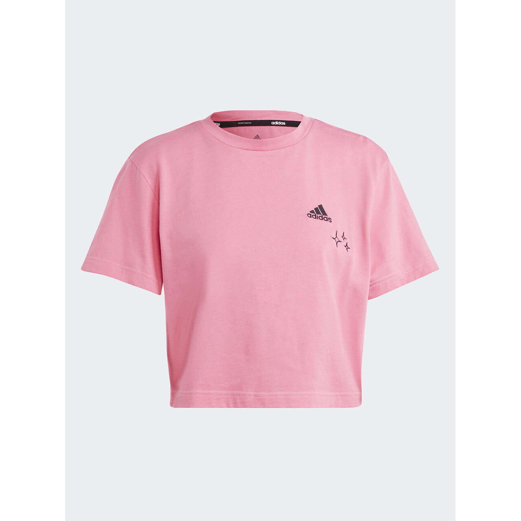 adidas Tricou IJ8742 Roz Loose Fit - Pled.ro