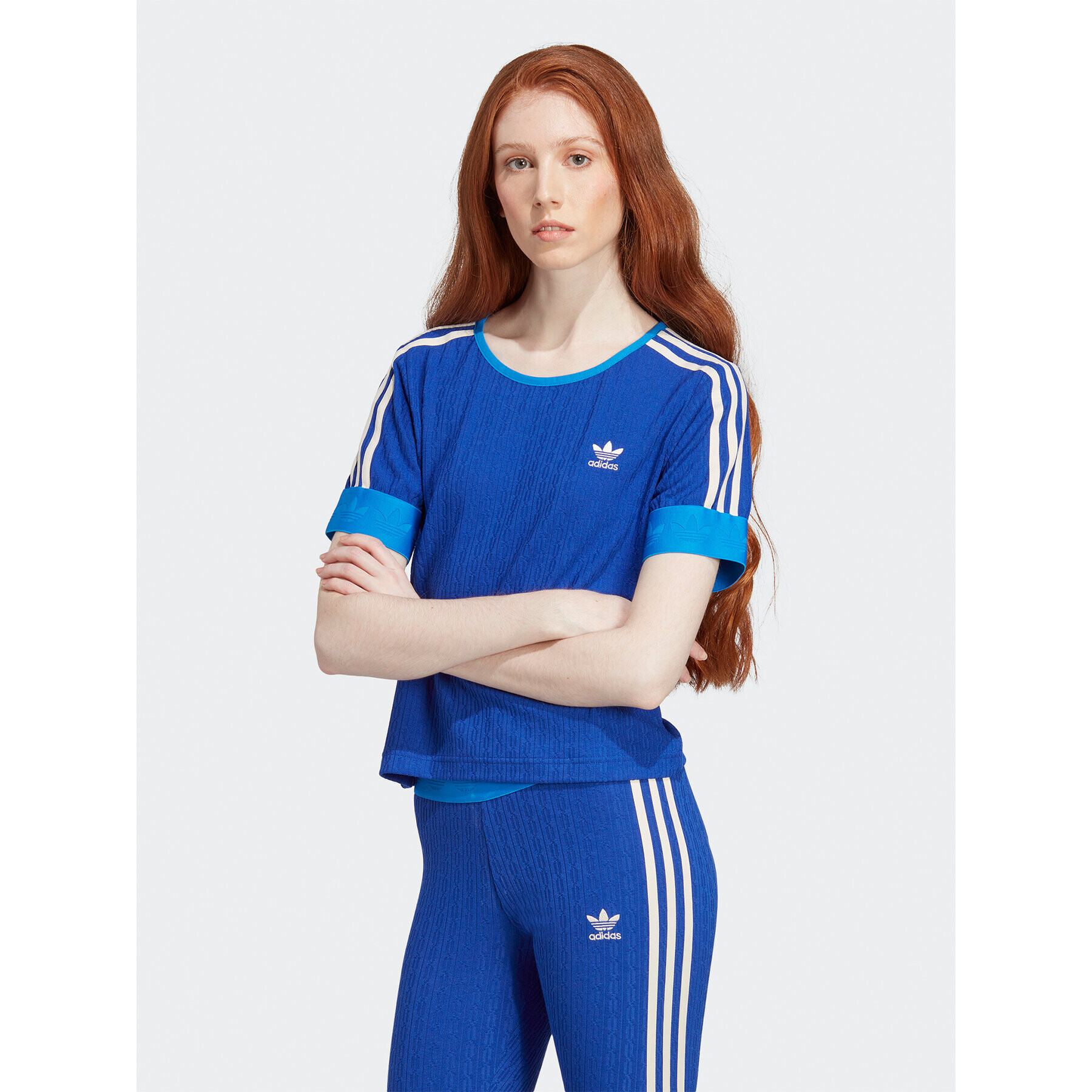 adidas Tricou IK7846 Albastru - Pled.ro