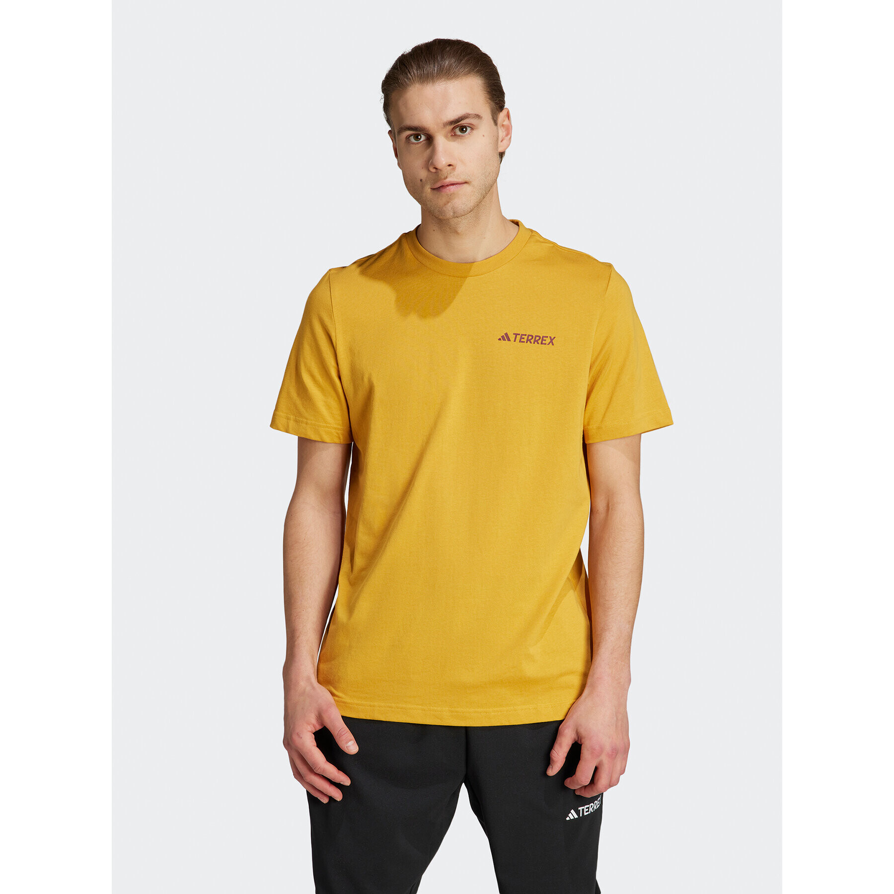 adidas Tricou IL5066 Galben Regular Fit - Pled.ro