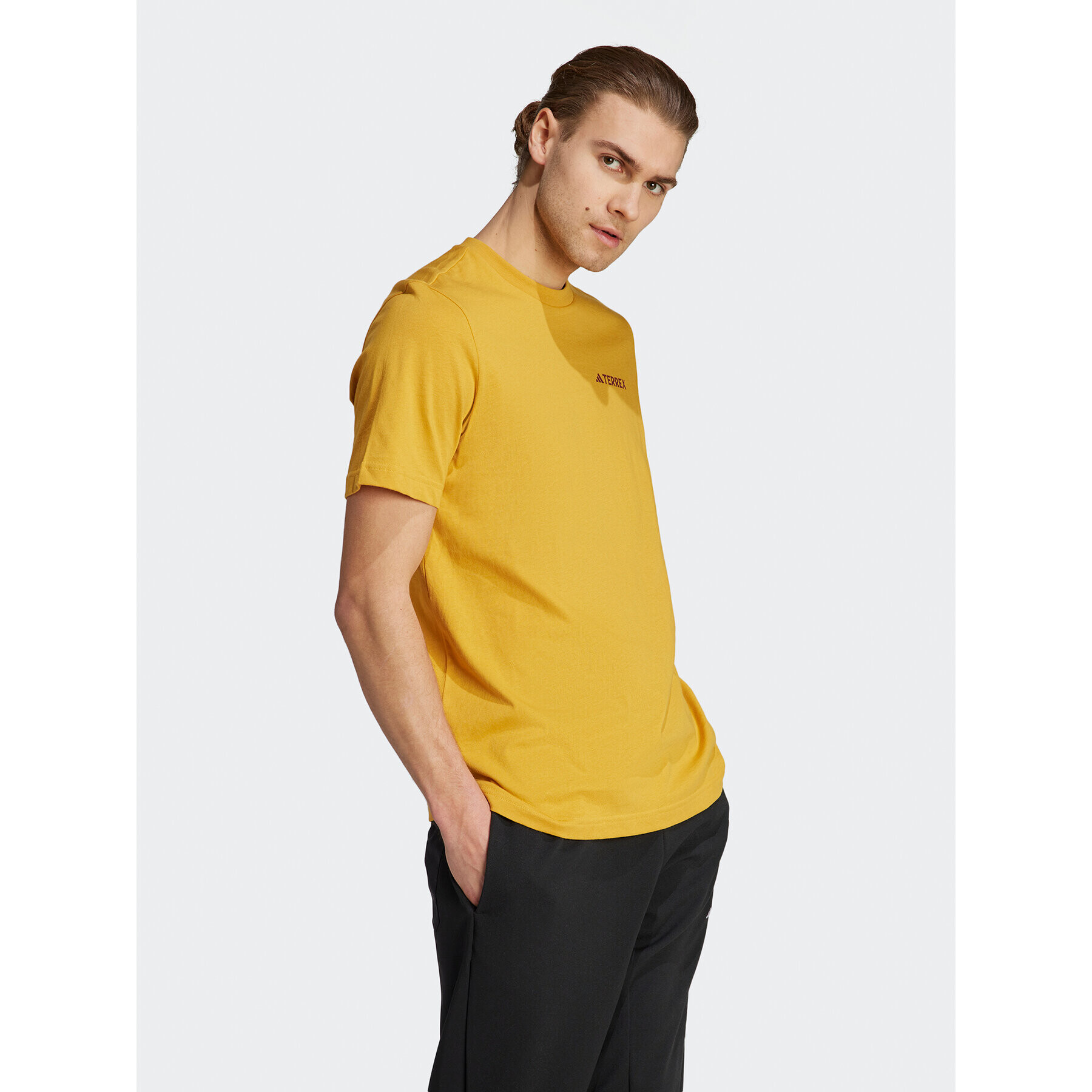 adidas Tricou IL5066 Galben Regular Fit - Pled.ro