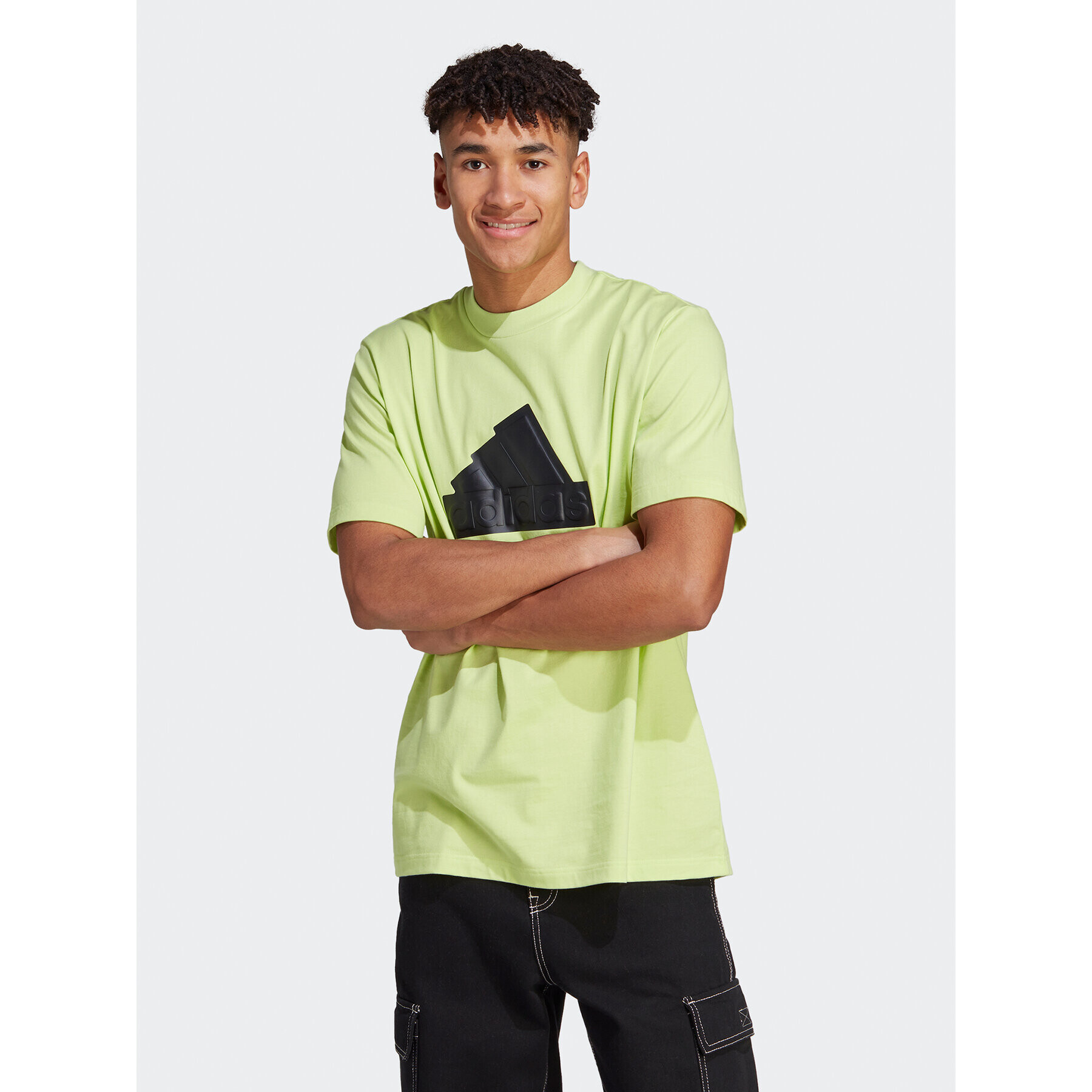 adidas Tricou IN1627 Verde Loose Fit - Pled.ro